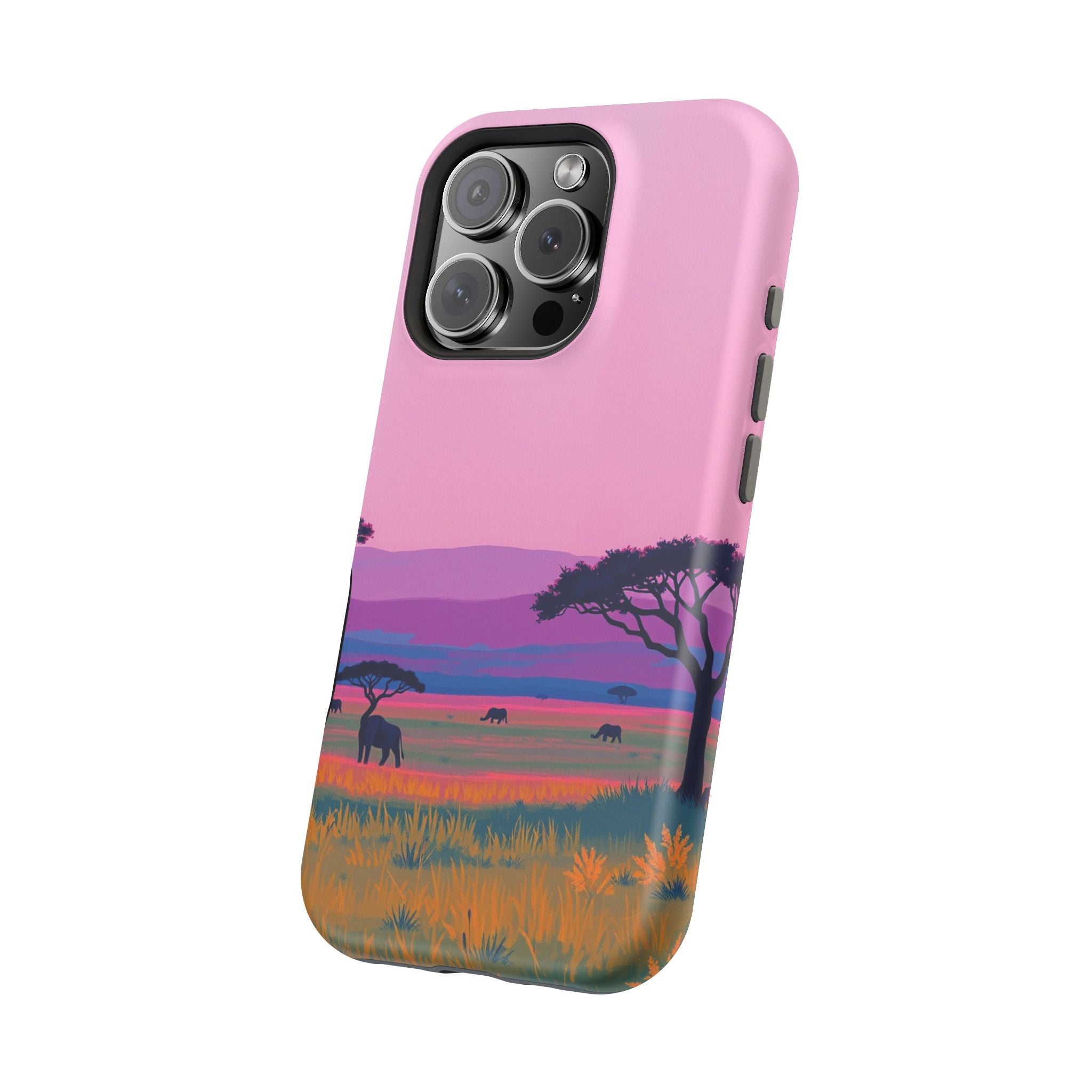 iPhone Savanna Horizon Electric Art Slim Everyday Designer Case · iPhone Case