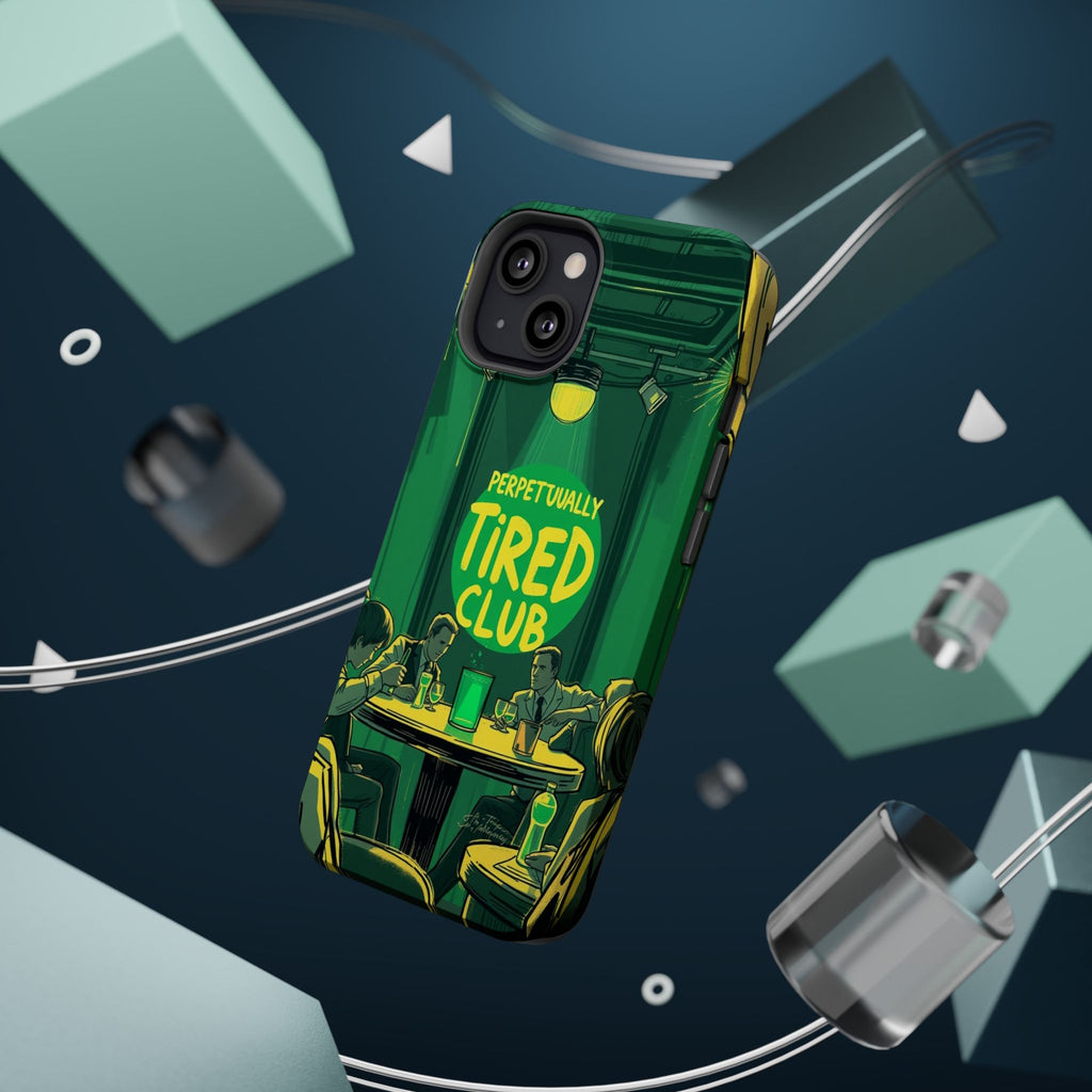 iPhone Radiant Perpetually Tired Club Design Slim Everyday Designer Case · iPhon