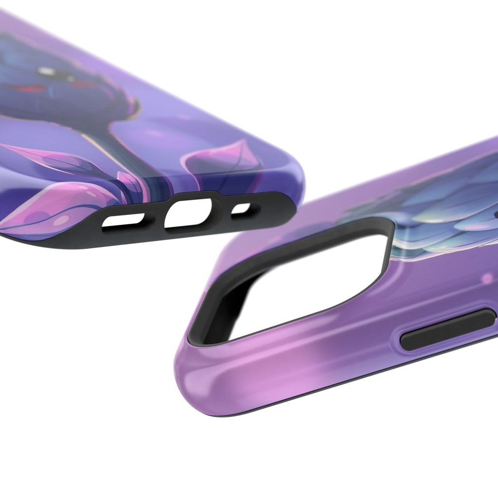 iPhone Indigo And Violet Bud Burst Bold Modern Everyday Snap Case · iPhone Case