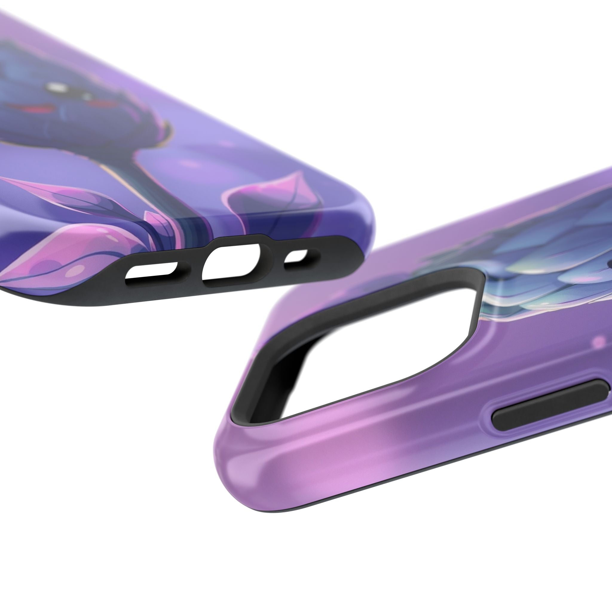 iPhone Indigo And Violet Bud Burst Bold Modern Everyday Snap Case · iPhone Case
