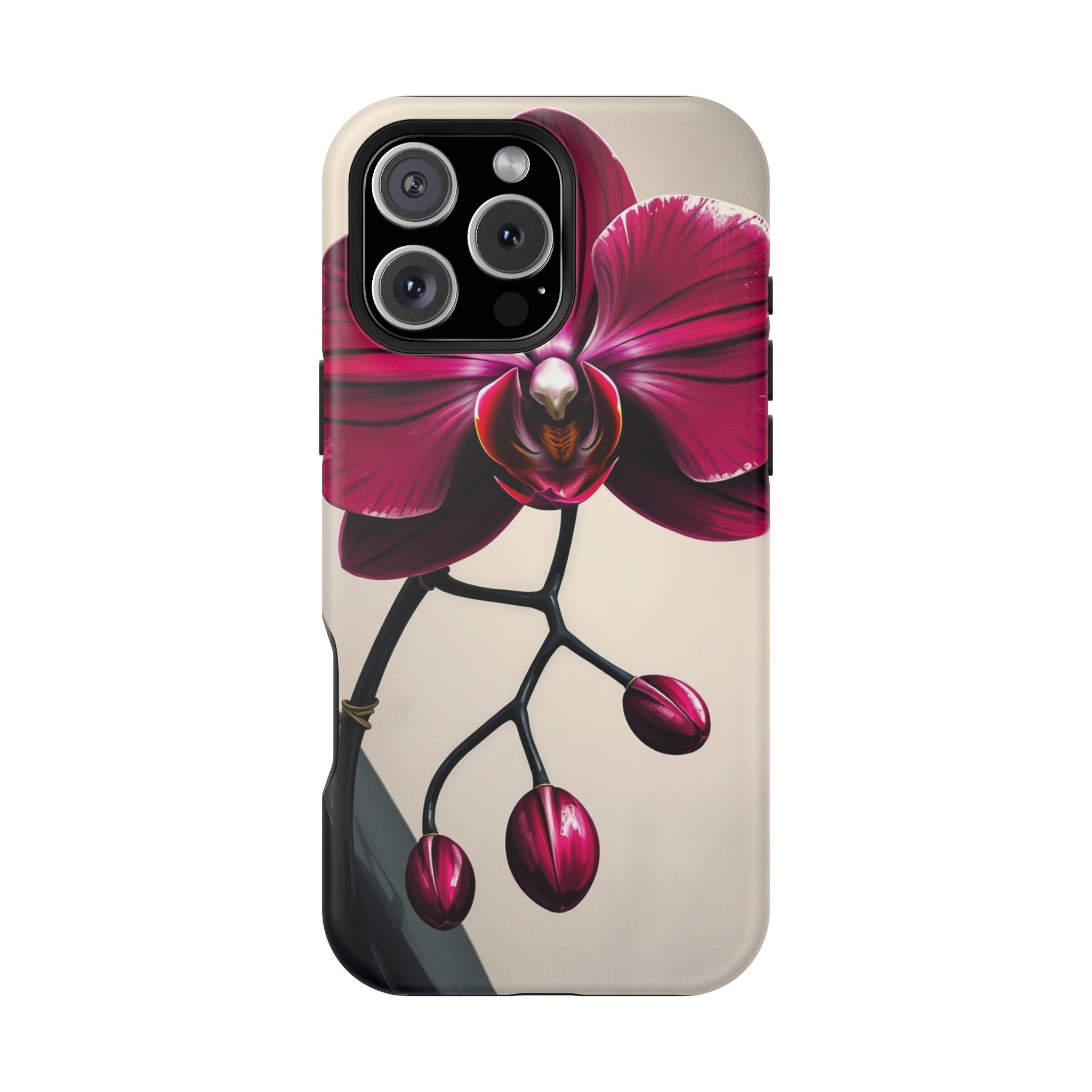 iPhone Orchid Study Enchanted Art Bold Modern Everyday Snap Case · iPhone Case