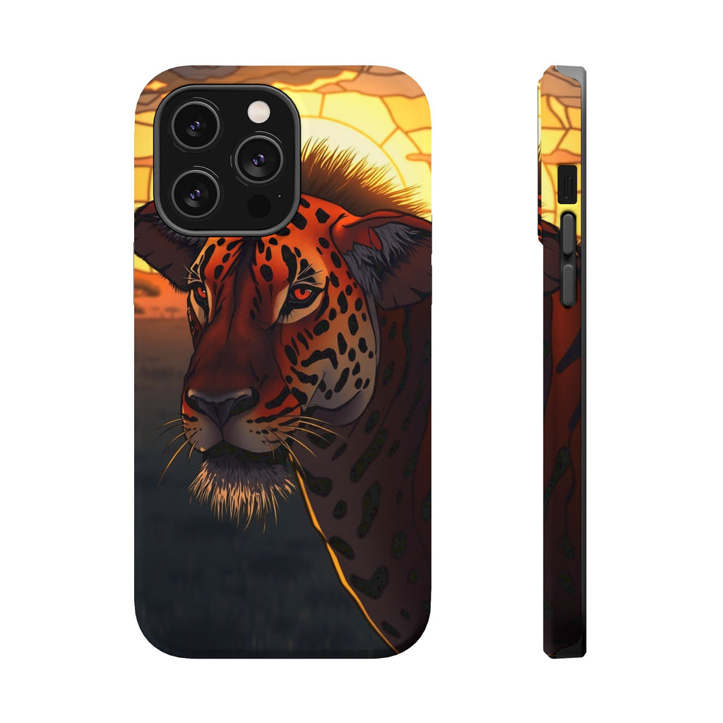 iPhone Savanna Horizon Stained Glass Slim Everyday Designer Case · iPhone Case