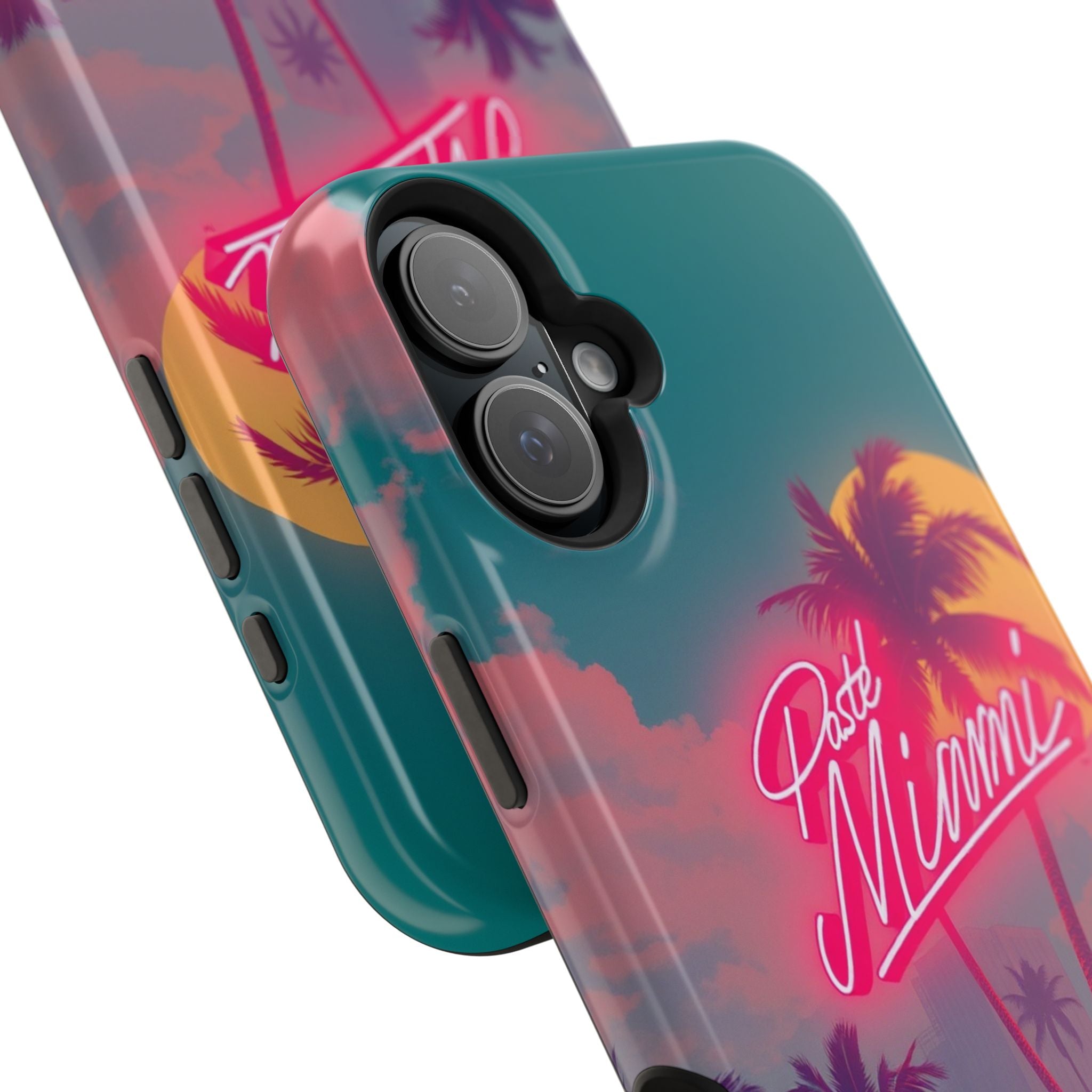 iPhone 1980s Pastel Miami Enchanted Art Slim Everyday Designer Case · iPhone Cas