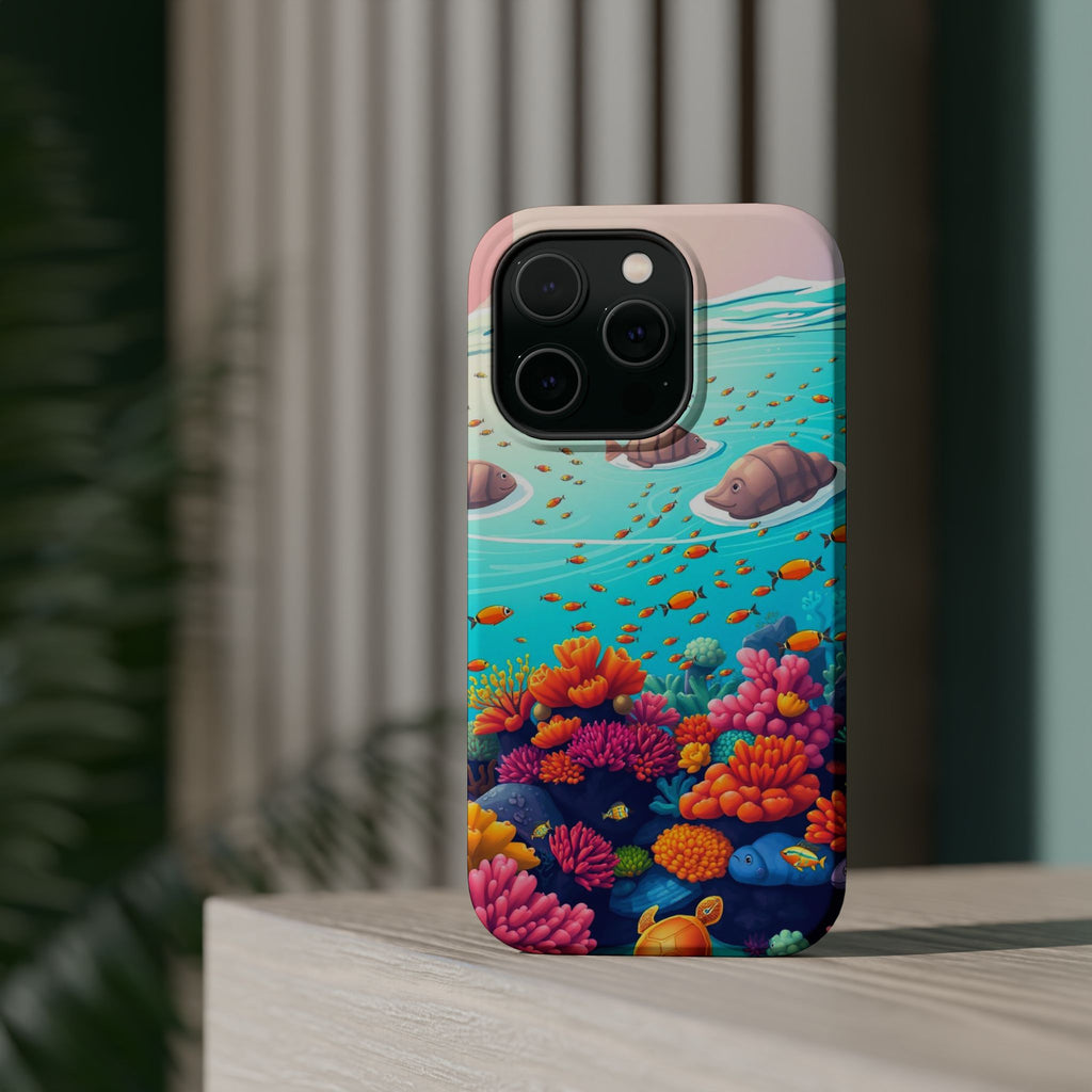 iPhone Coral Reef Panorama Kids Fun Phone Case Gift Slim Snap Case · iPhone Case
