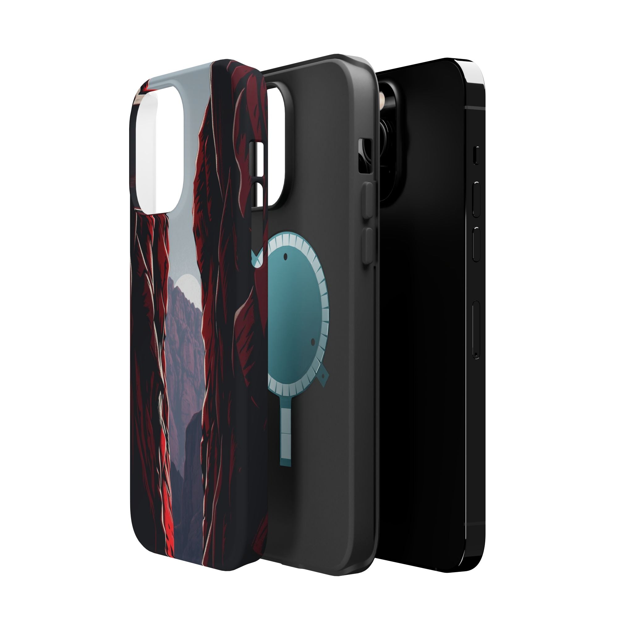 iPhone Serene Canyon Wall Design Bold Modern Everyday Snap Case · iPhone Case