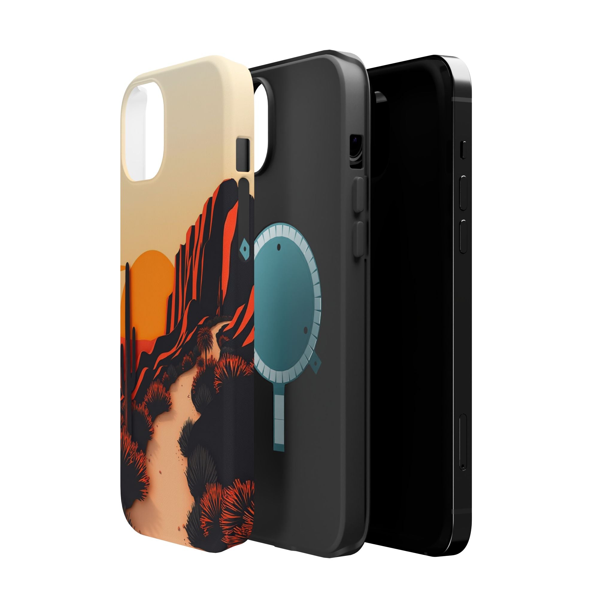 iPhone Serene Mesa Sunset Design 12 Slim Everyday Designer Case · iPhone Case
