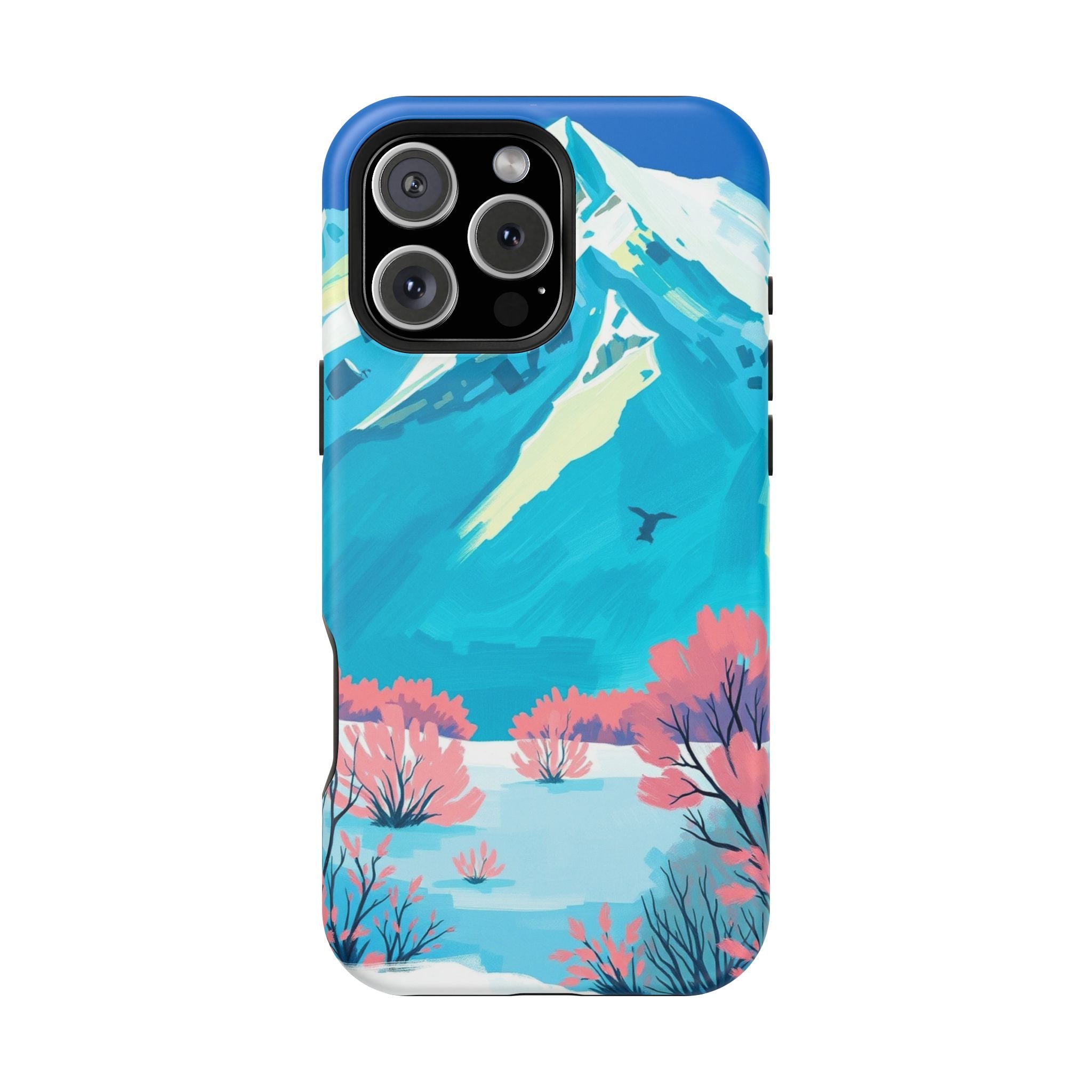 iPhone Snow Field Electric Art Slim Everyday Designer Case · iPhone Case