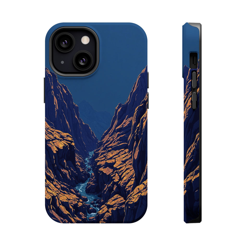 iPhone Indigo And Violet Rocky Coastline Slim Everyday iPhone Designer · iPhone