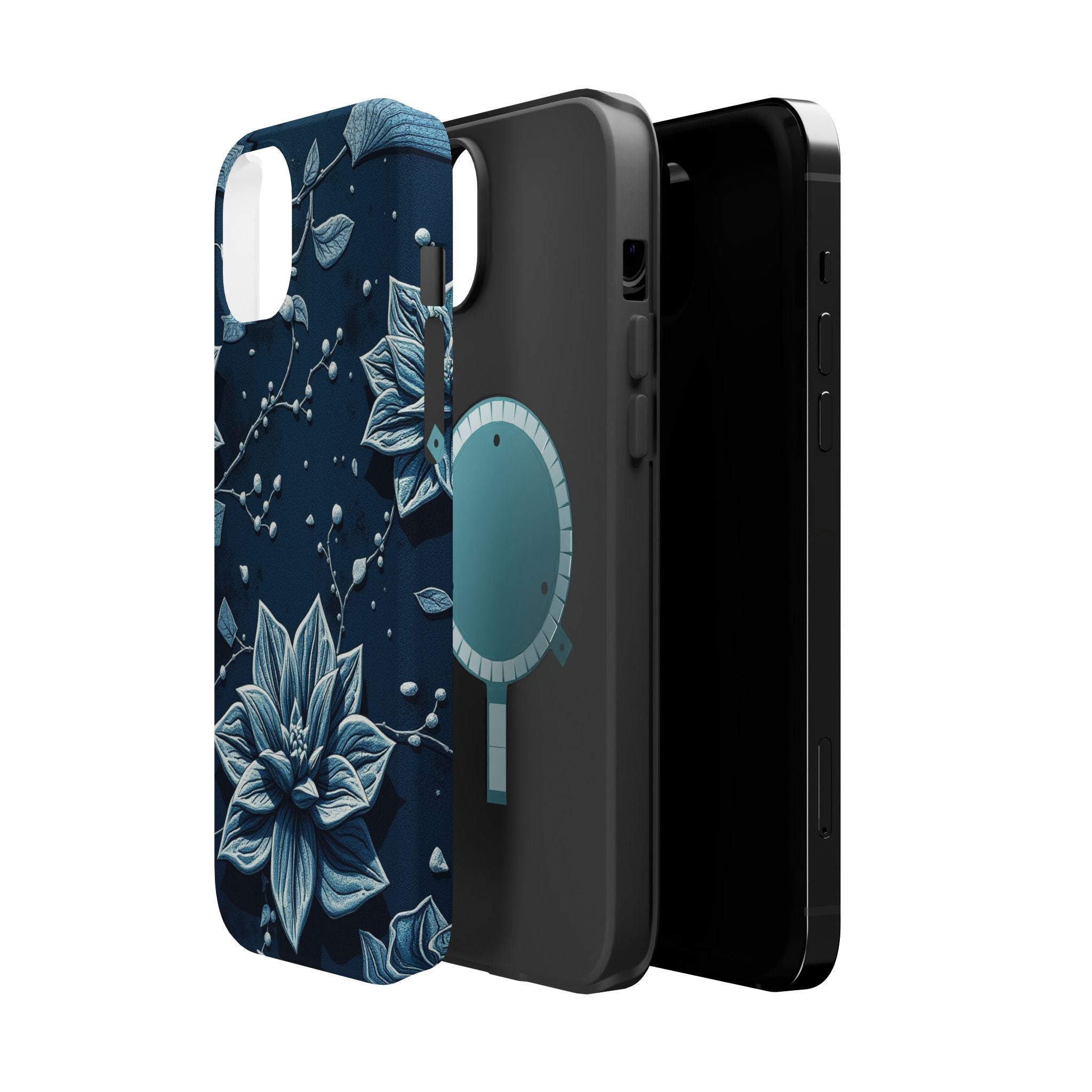 iPhone Floral Terrazzo Bold Art Slim Everyday Designer Case Galaxy · iPhone Case