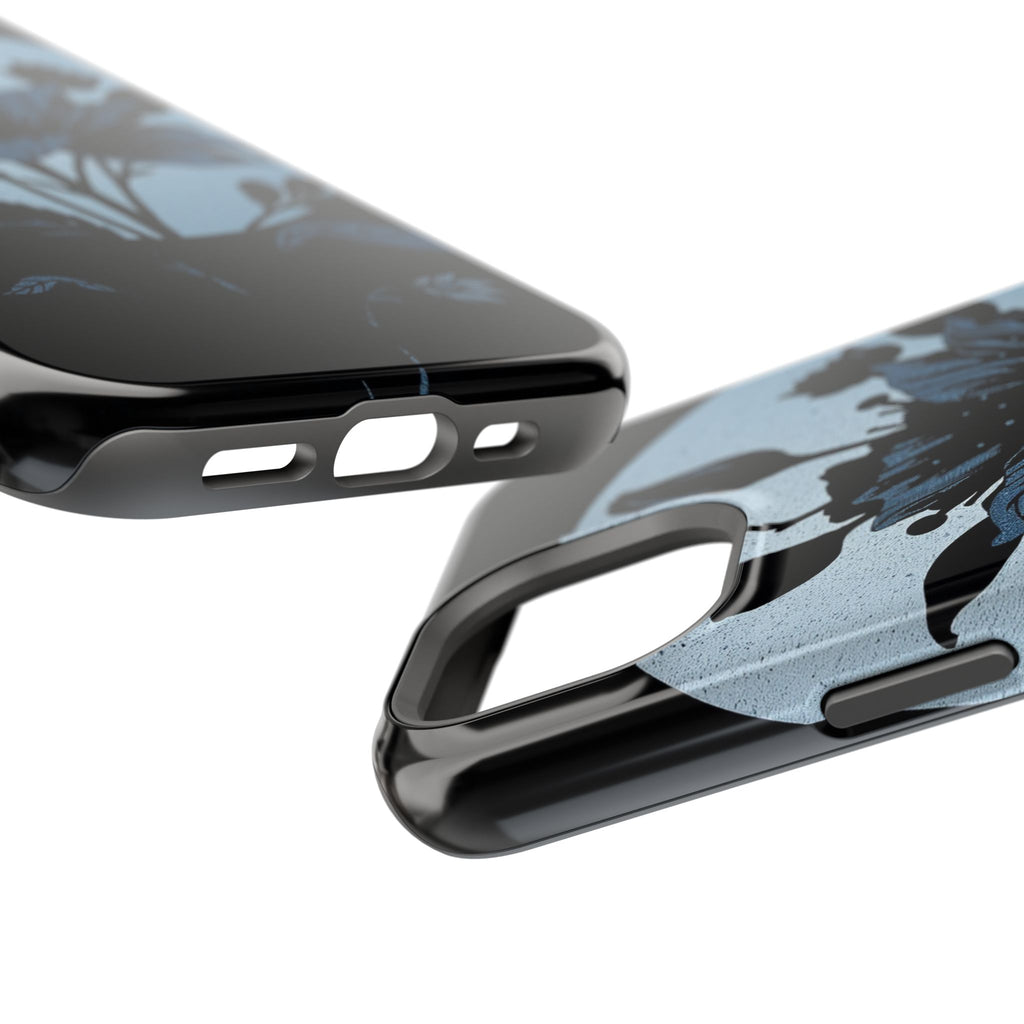 iPhone Radiant Floral Silhouette Design Slim Everyday Designer Case · iPhone Cas