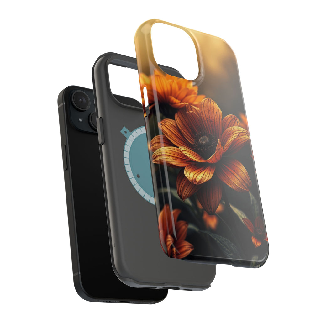 iPhone Radiant Floral Ombre Design Bold Modern Everyday Snap Case · iPhone Case