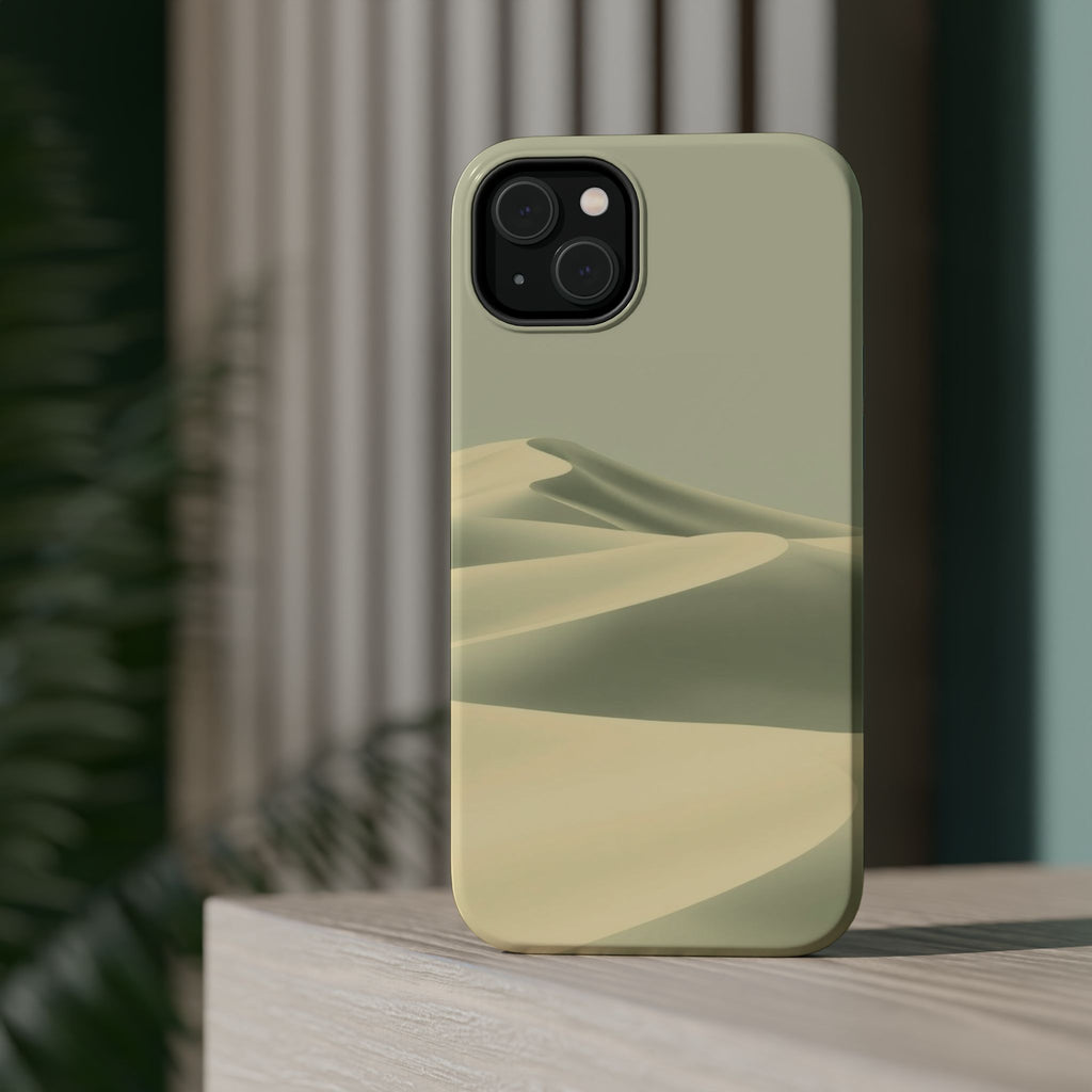 iPhone Sage And Ivory Desert Dunes Bold Modern Everyday Snap Case · iPhone Case