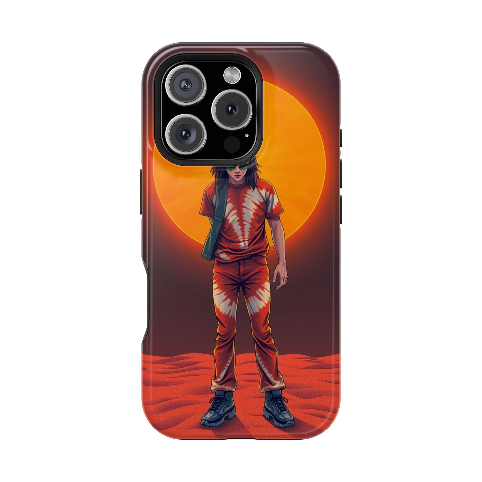 iPhone Tie-Dye 60s Enchanted Art Bold Modern Everyday Snap Case · iPhone Case