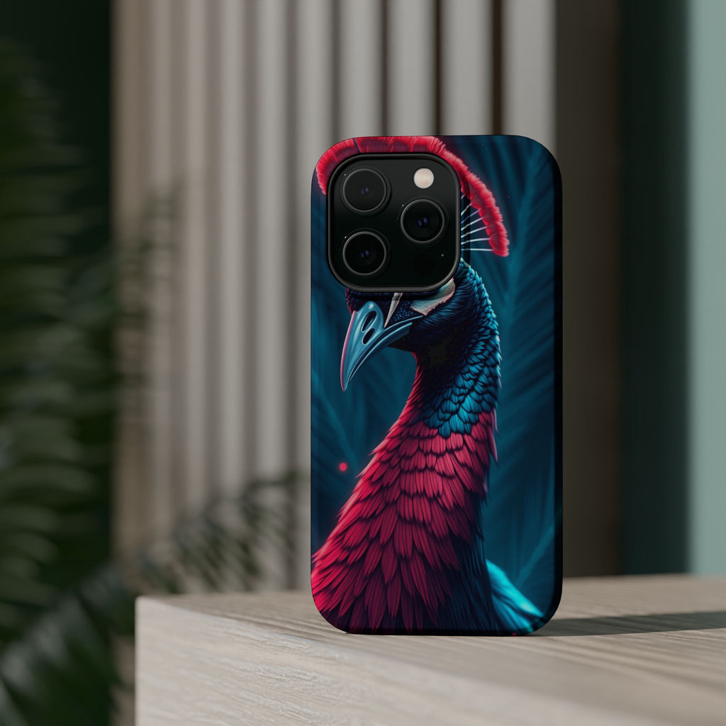iPhone Nouveau Peacock Electric Art Slim Everyday Designer Case · iPhone Case