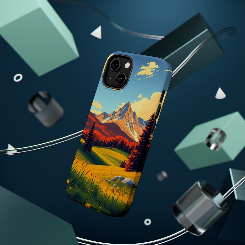 iPhone Radiant Alpine Meadow Design Slim Everyday Designer Case · iPhone Case