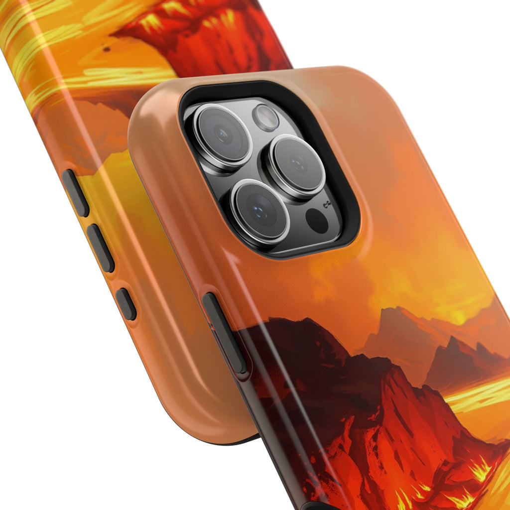 iPhone Burnt Orange And Sand Wildfire Glow Slim iPhone Everyday · iPhone Case