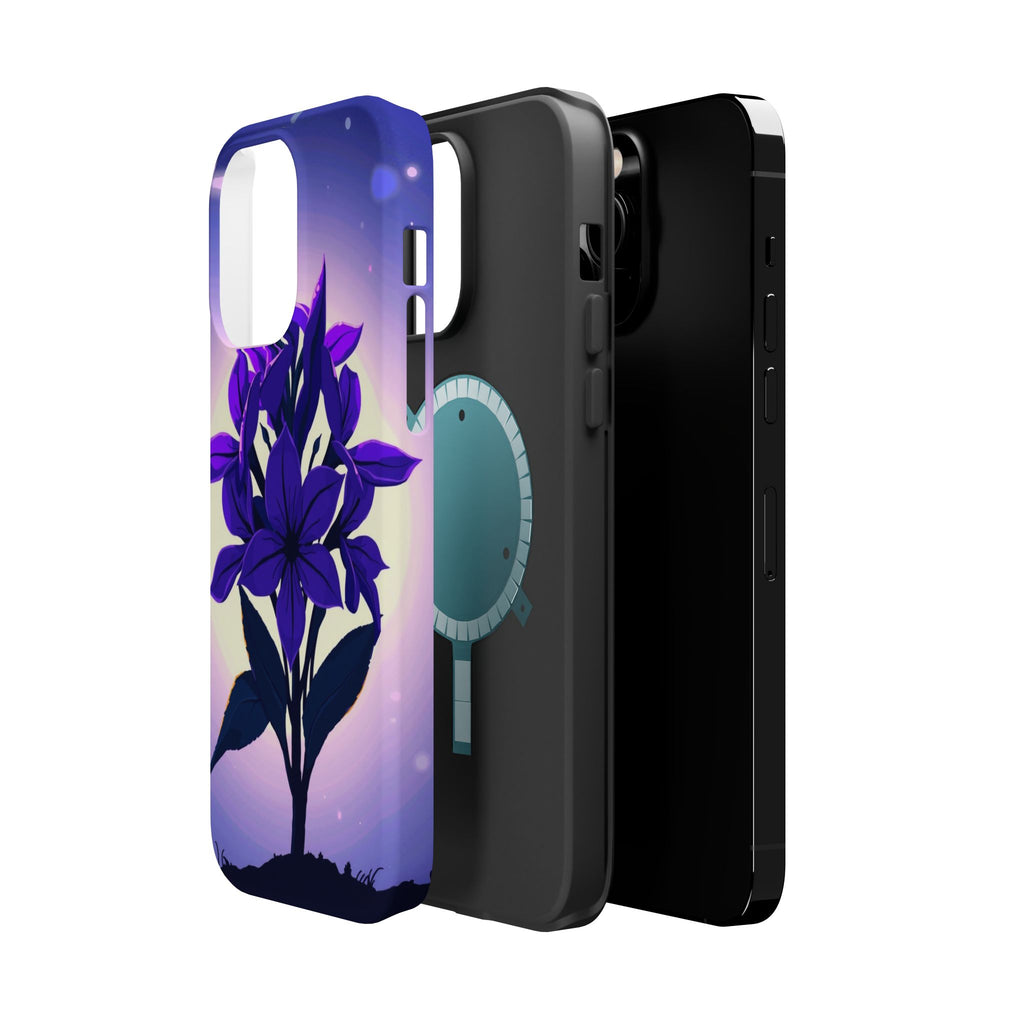 iPhone Floral Crown Mystic Art 13 Bold Modern Everyday Snap Case · iPhone Case