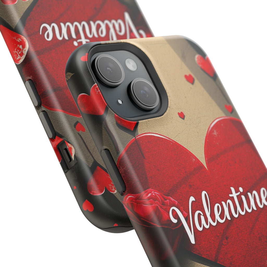 iPhone Serene Vintage Valentine Card Design Slim Everyday Designer Case · iPhone