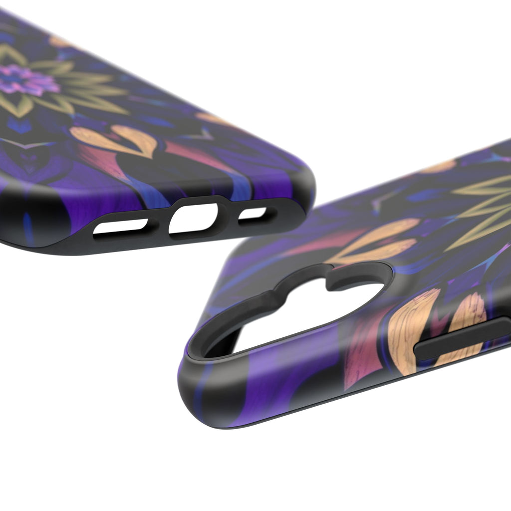iPhone Floral Mandala Mystic Art Bold Modern Everyday Snap Case · iPhone Case