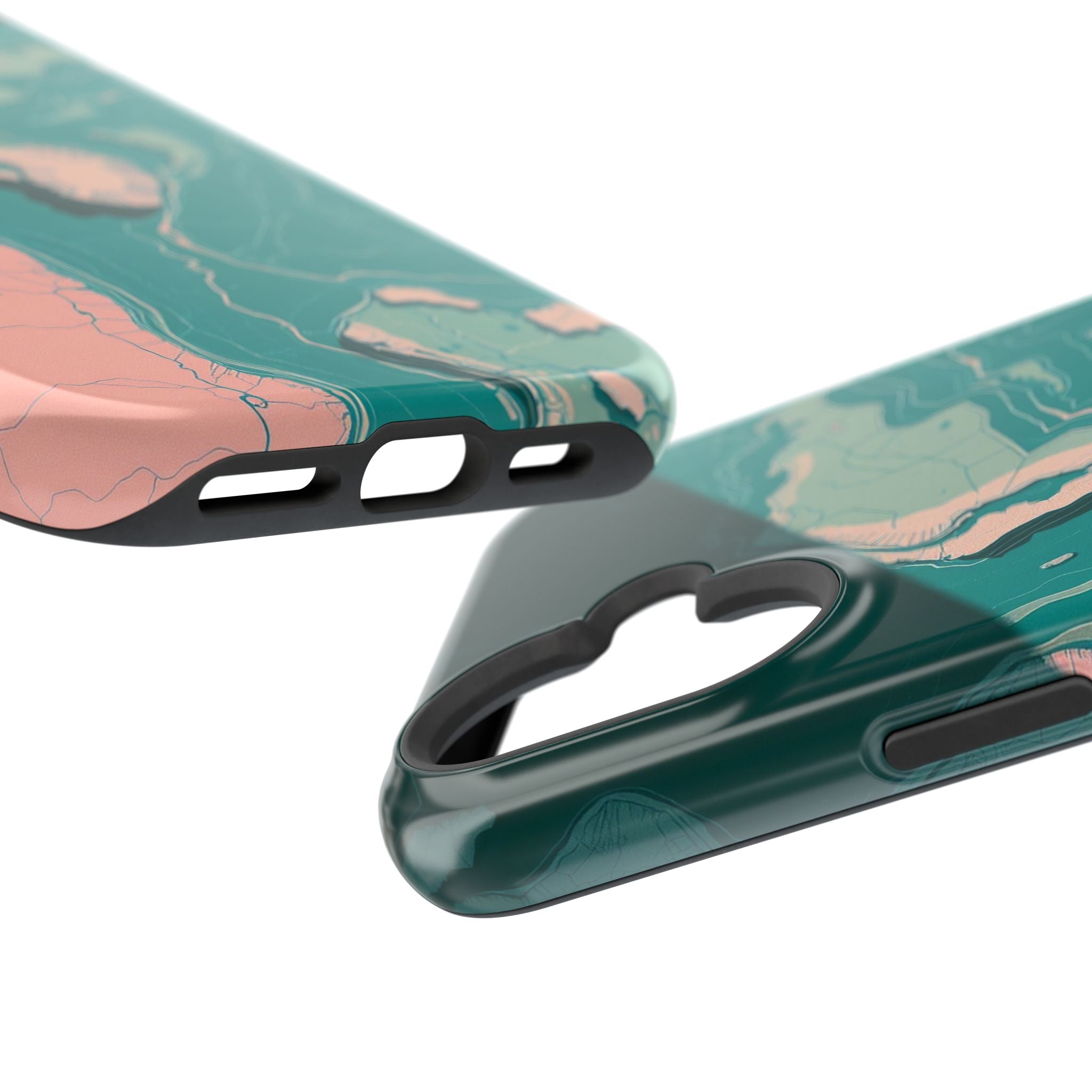 iPhone Earthy River Delta Aerial Design Slim Everyday iPhone 18 · iPhone Case