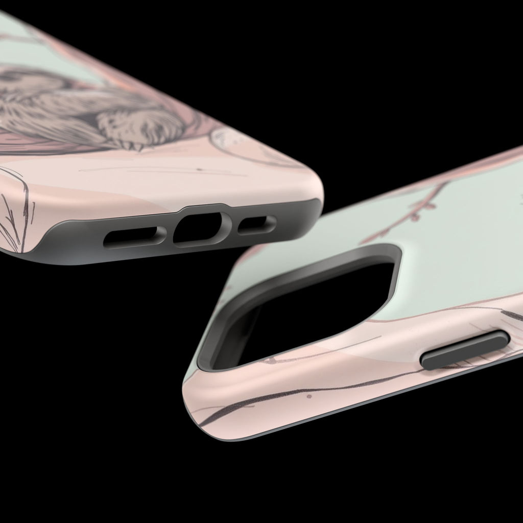 iPhone Cozy Sloth Mode Hand-Drawn Sketch Slim Everyday Designer Case · iPhone Ca