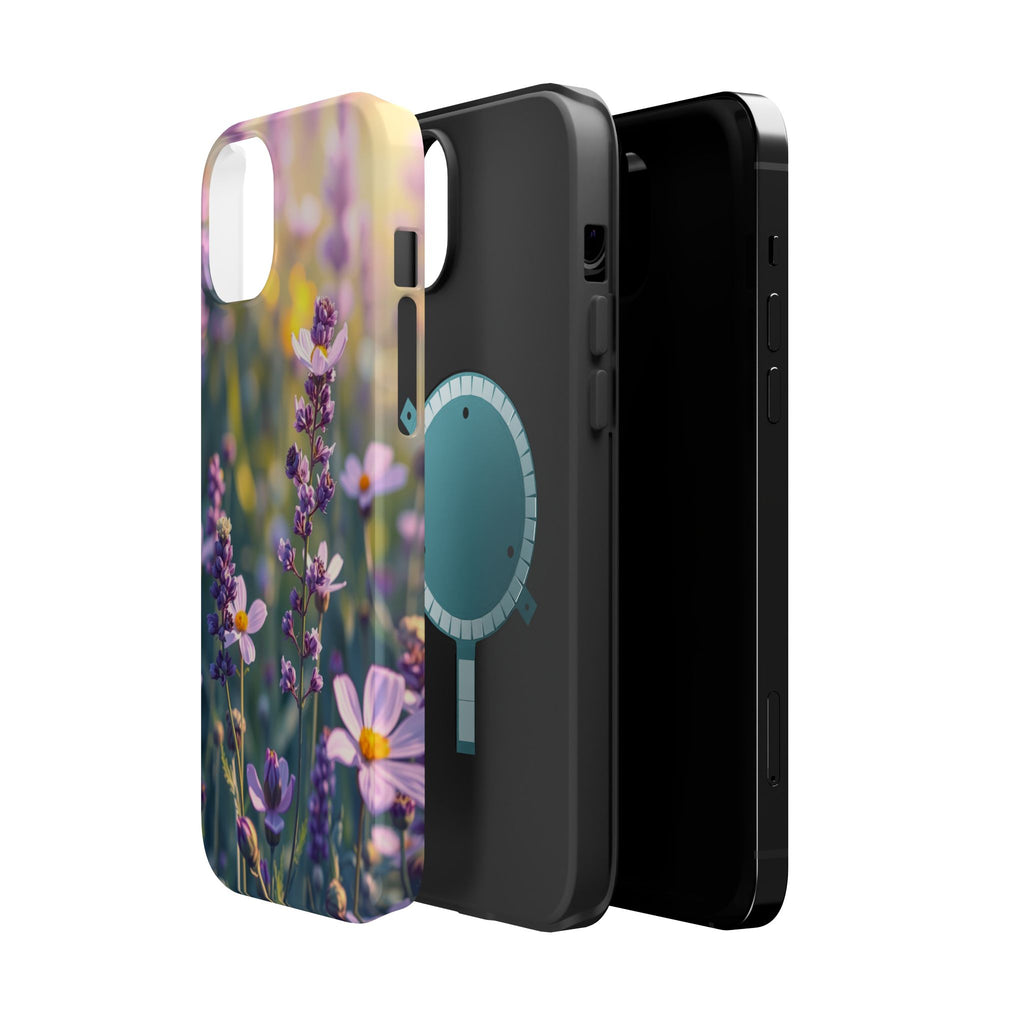 iPhone Lavender And Pearl Wildflower Field Slim iPhone Everyday · iPhone Case