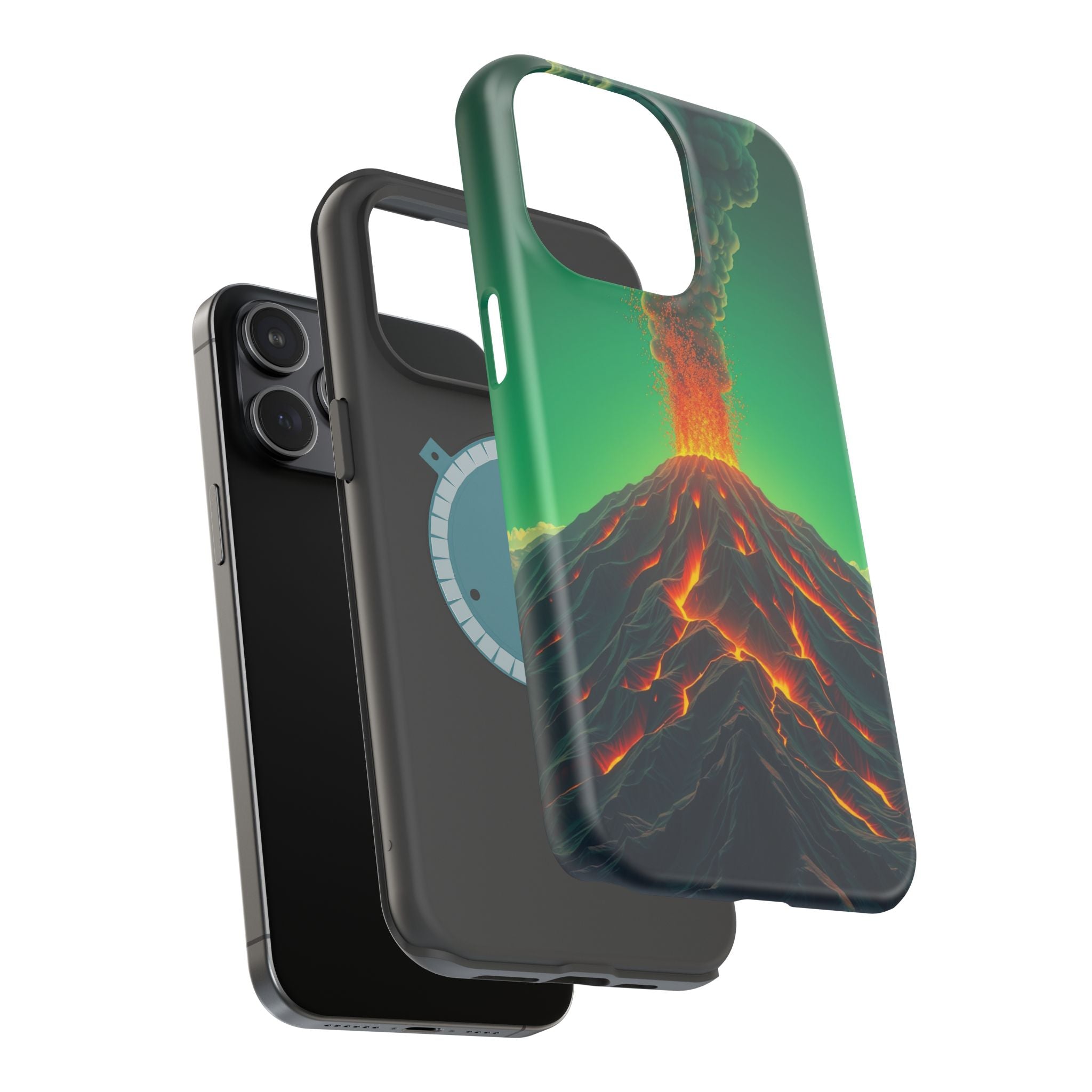 iPhone Dreamy Volcanic Eruption Design Slim Everyday Designer Case · iPhone Case