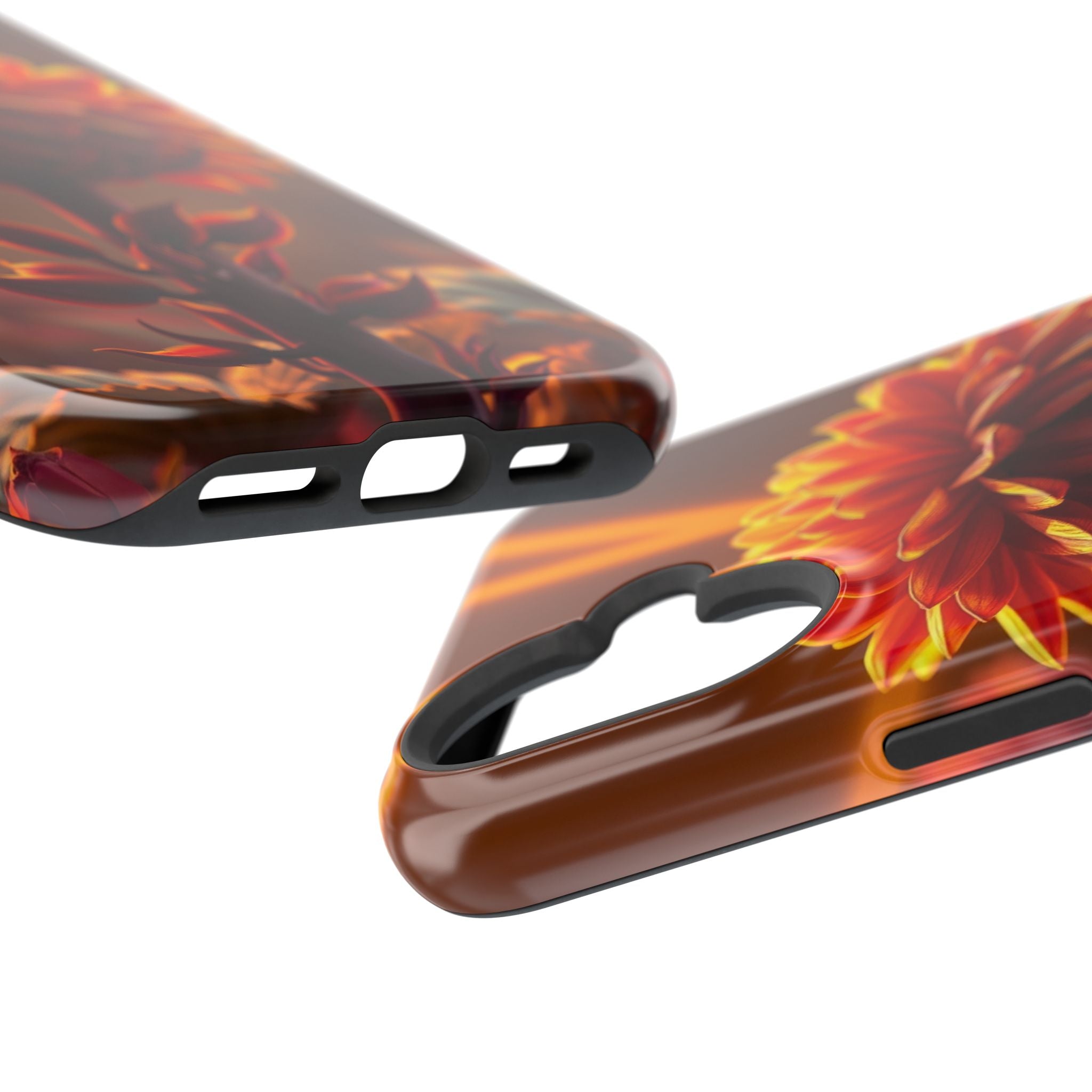 iPhone Mustard And Rust Ranunculus Stack Slim Everyday iPhone Designer · iPhone