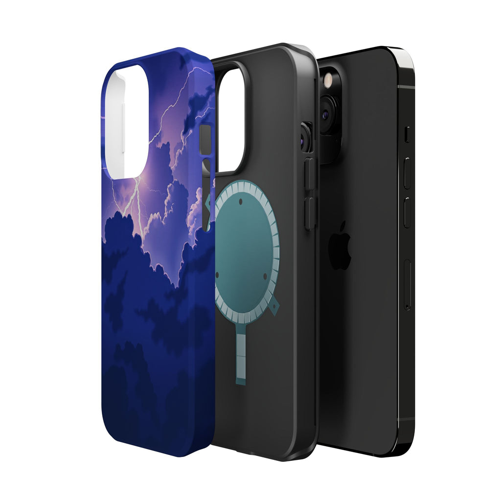 iPhone Indigo And Violet Thunderstorm Sky Slim iPhone Everyday Designer · iPhone