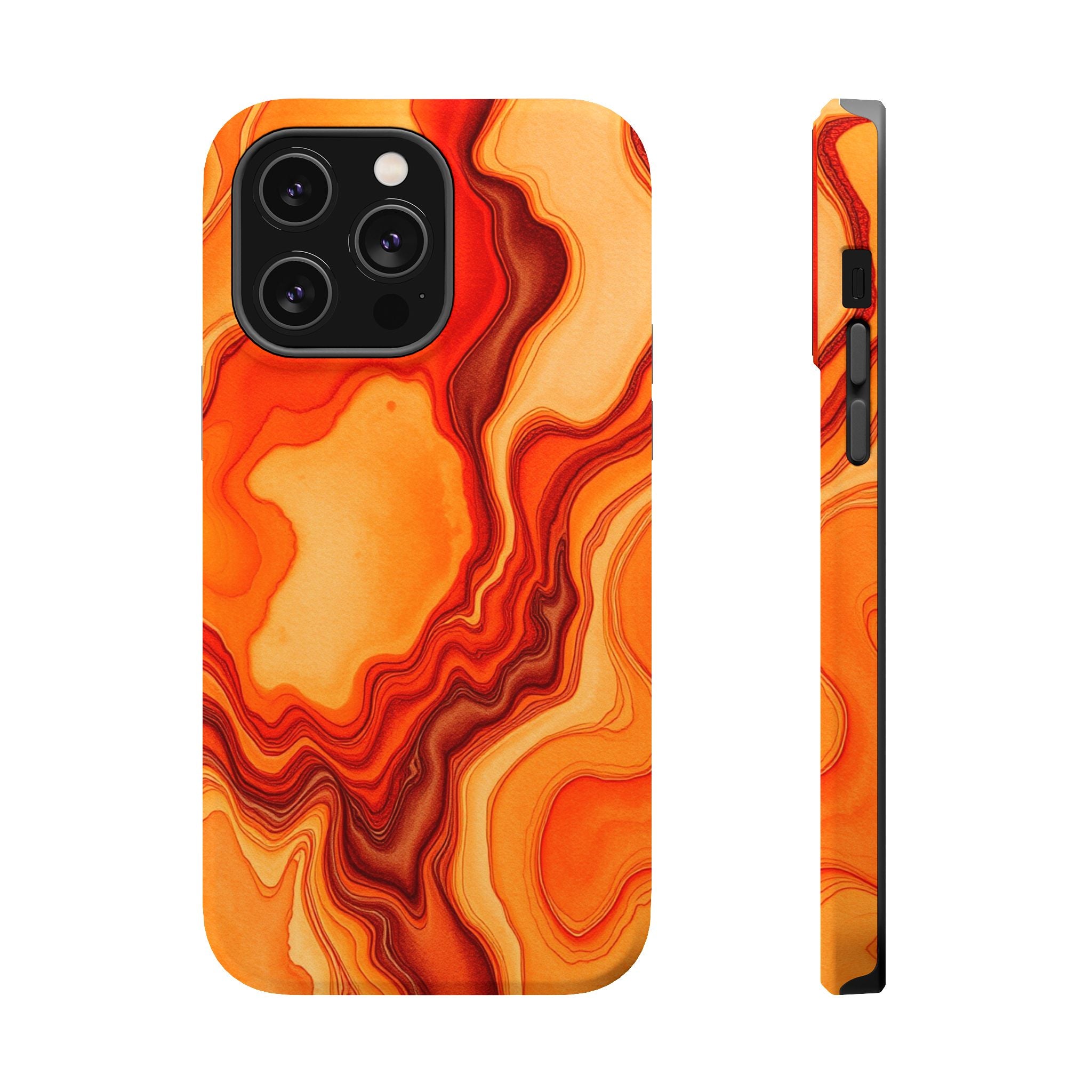 iPhone Fluid Art Vibrant Watercolor Slim Everyday Designer Case · iPhone Case