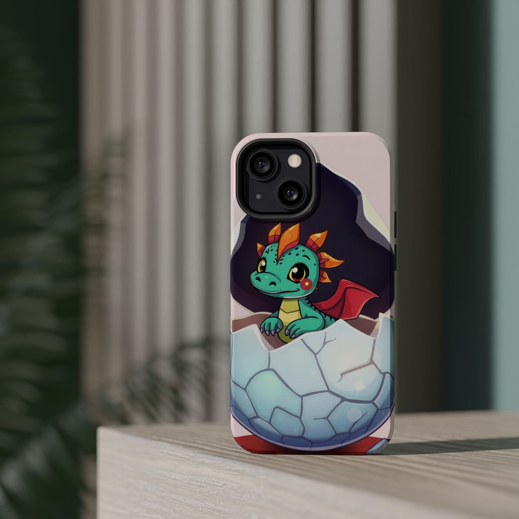 iPhone Dragon Hatching Egg Kids Fun Phone Case Gift Slim Snap Case · iPhone Case