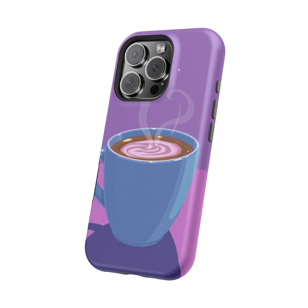 iPhone Emotional Support Coffee Pixel Art -Bit Soft Finish Everyday Case · iPhon