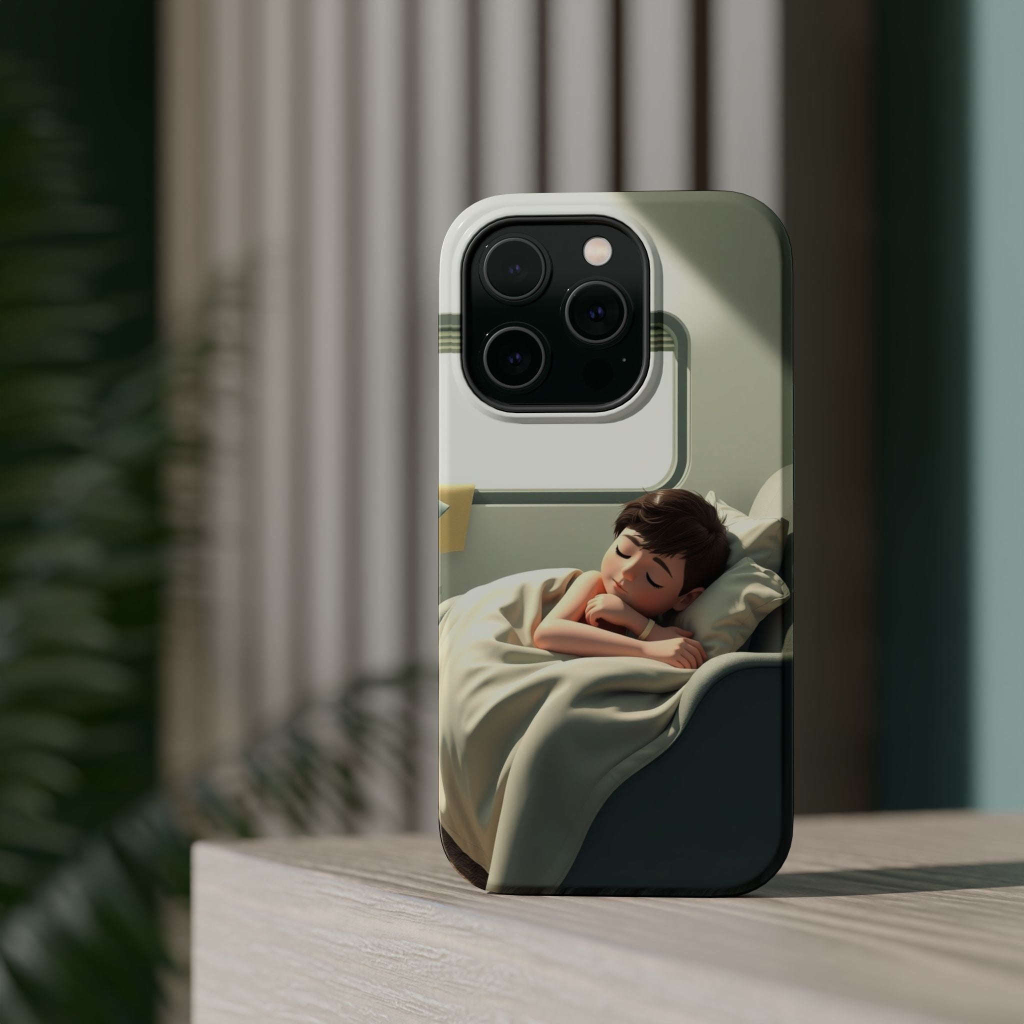 iPhone Serene Do Not Disturb: Napping Design Slim Everyday Designer Case · iPhon