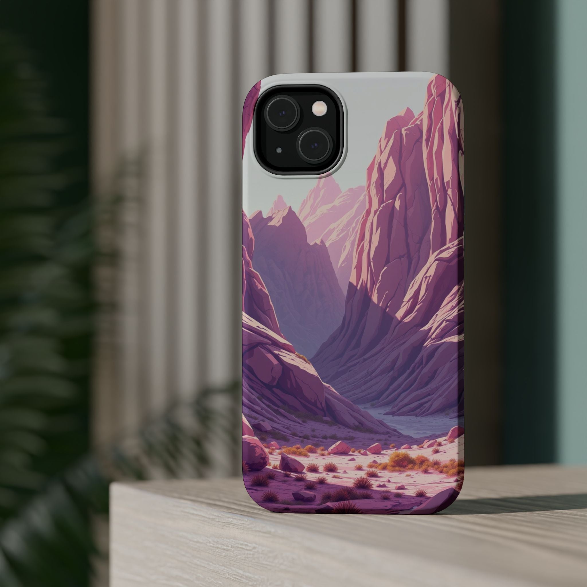 iPhone Valley Floor Enchanted Art Bold Modern Everyday Snap Case · iPhone Case