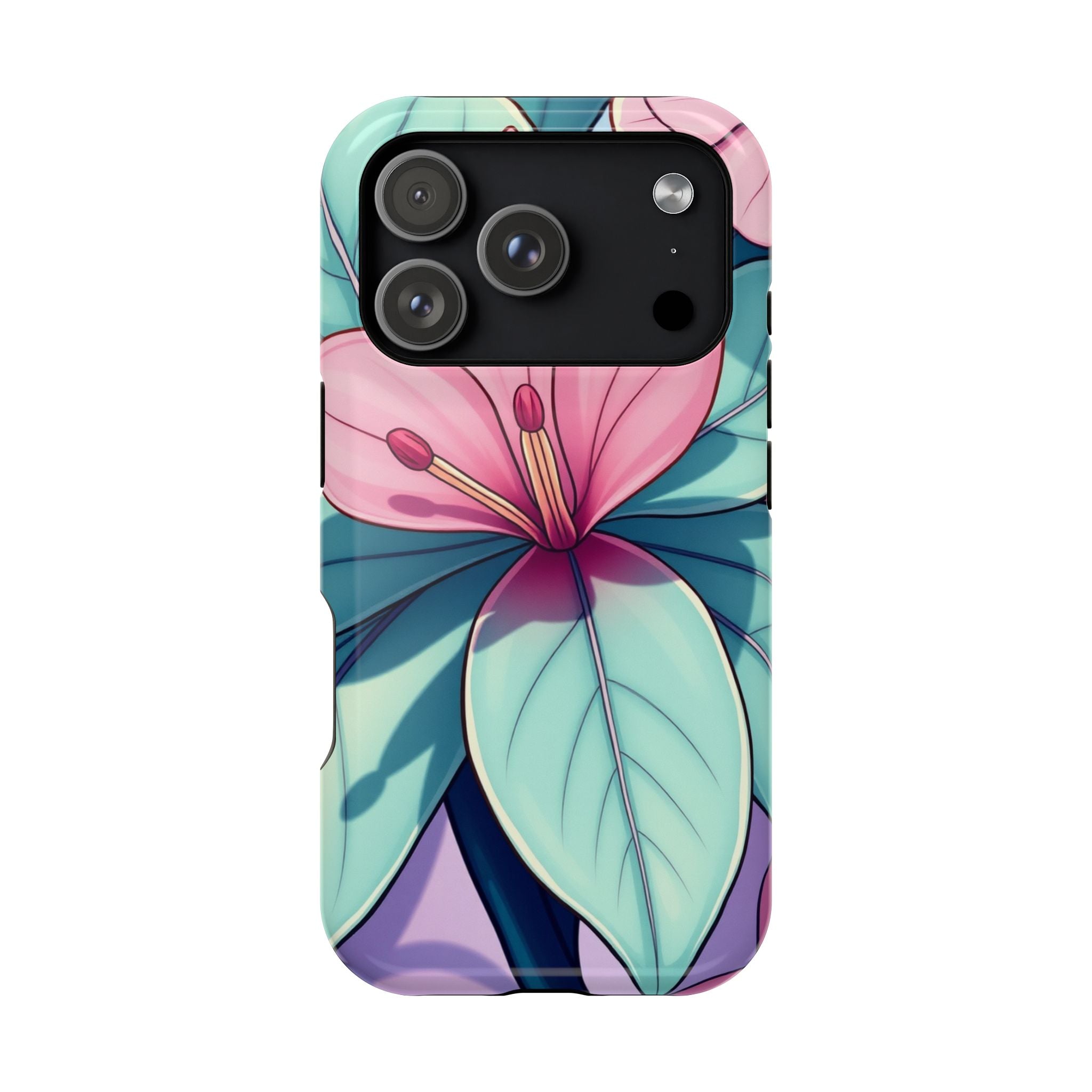 iPhone Earthy Tropical Bloom Design 11 Slim Everyday Designer Case · iPhone Case