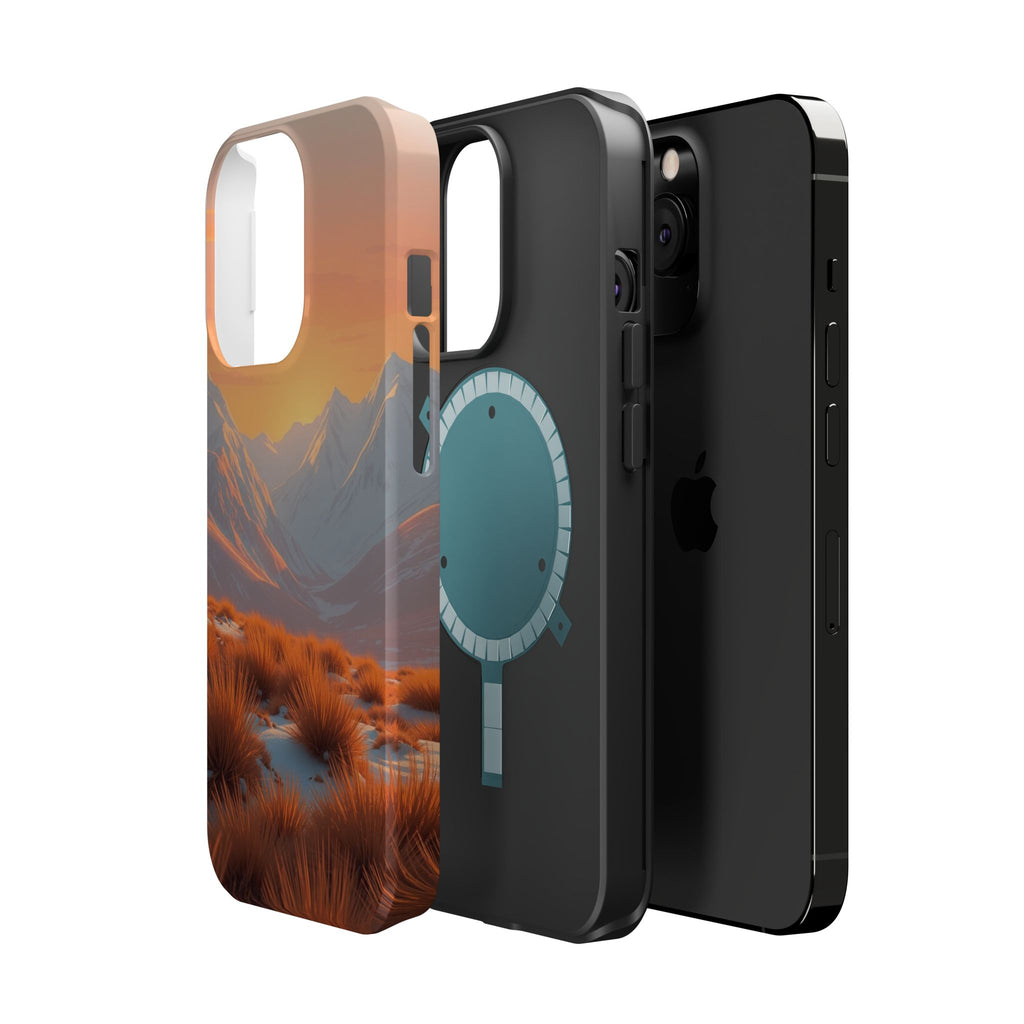 iPhone Sunset Amber And Peach Arctic Tundra Slim iPhone Everyday · iPhone Case