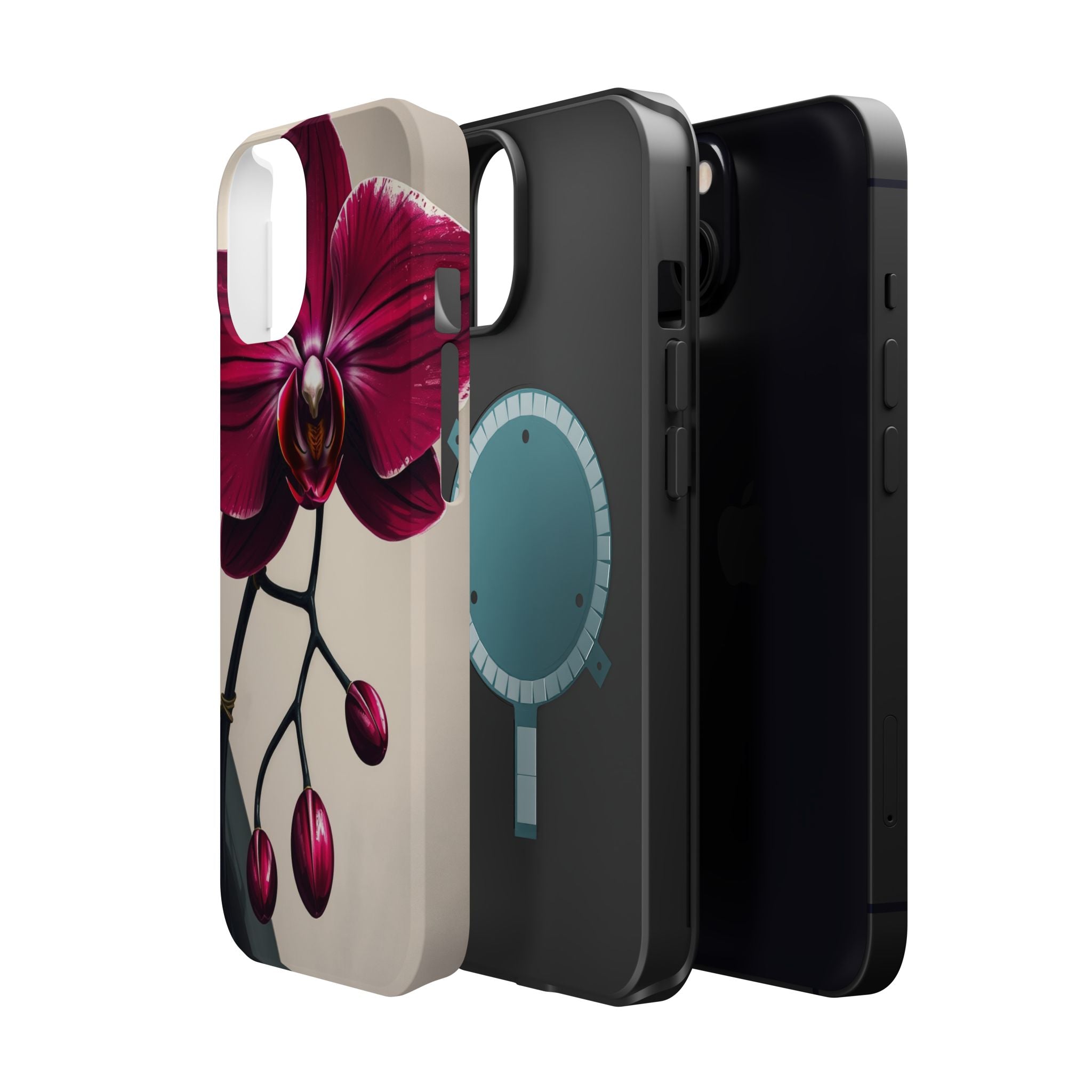 iPhone Orchid Study Enchanted Art Bold Modern Everyday Snap Case · iPhone Case