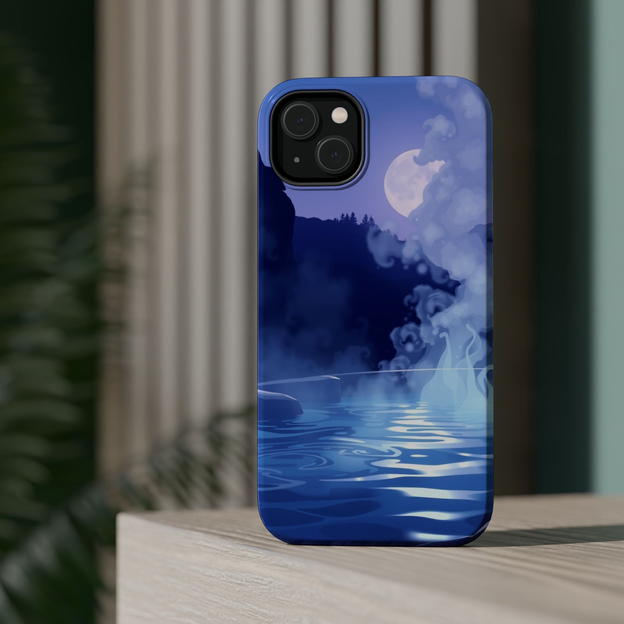 iPhone Hot Spring Steam Dreamy Ethereal Slim Everyday iPhone Designer · iPhone C