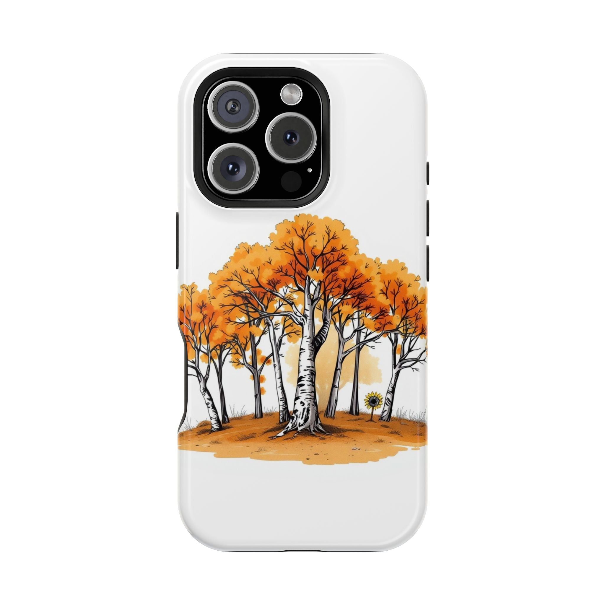 iPhone Dreamy Birch Grove Design Bold Modern Everyday Snap Case · iPhone Case