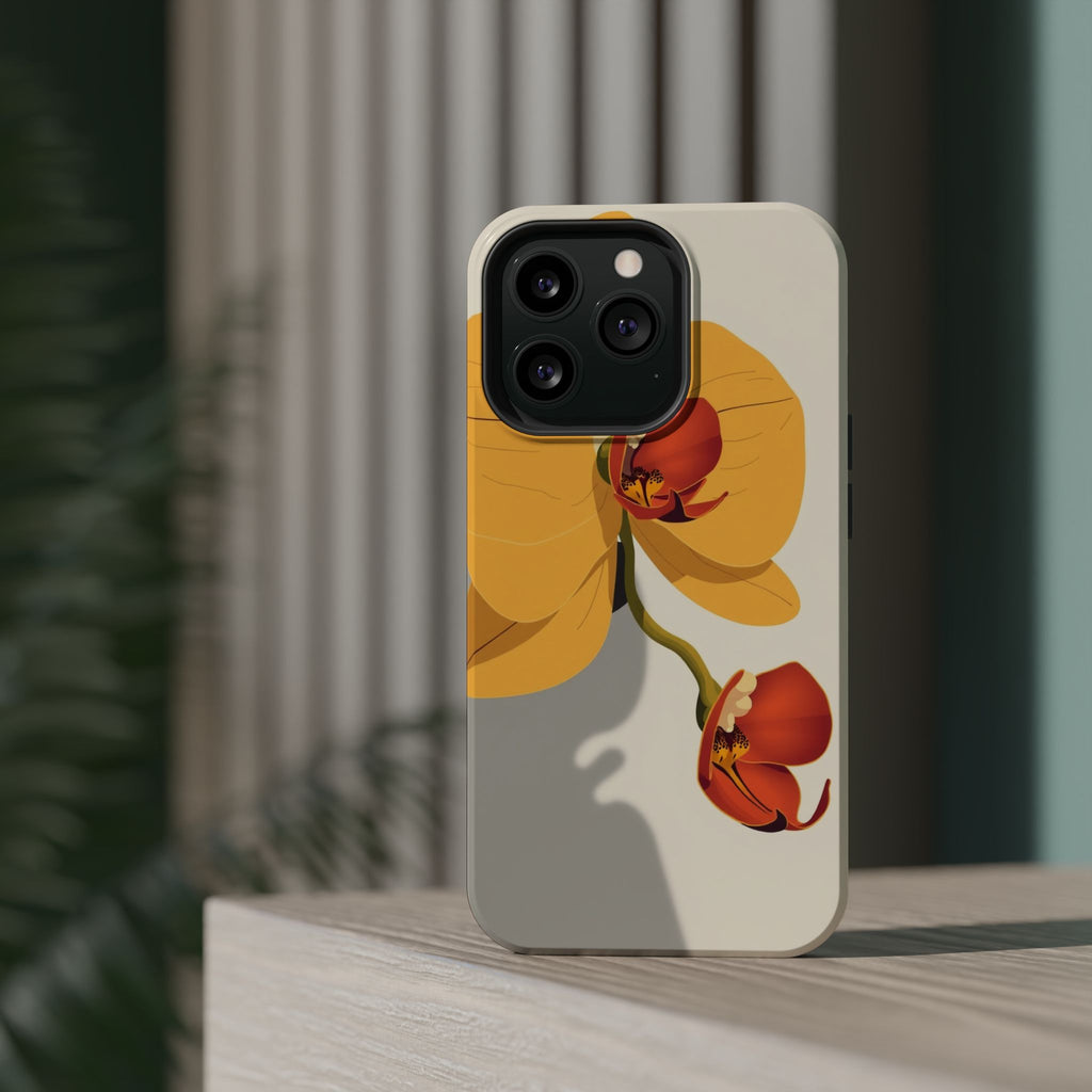 iPhone Vibrant Orchid Study Design Bold Modern Everyday Snap Case · iPhone Case