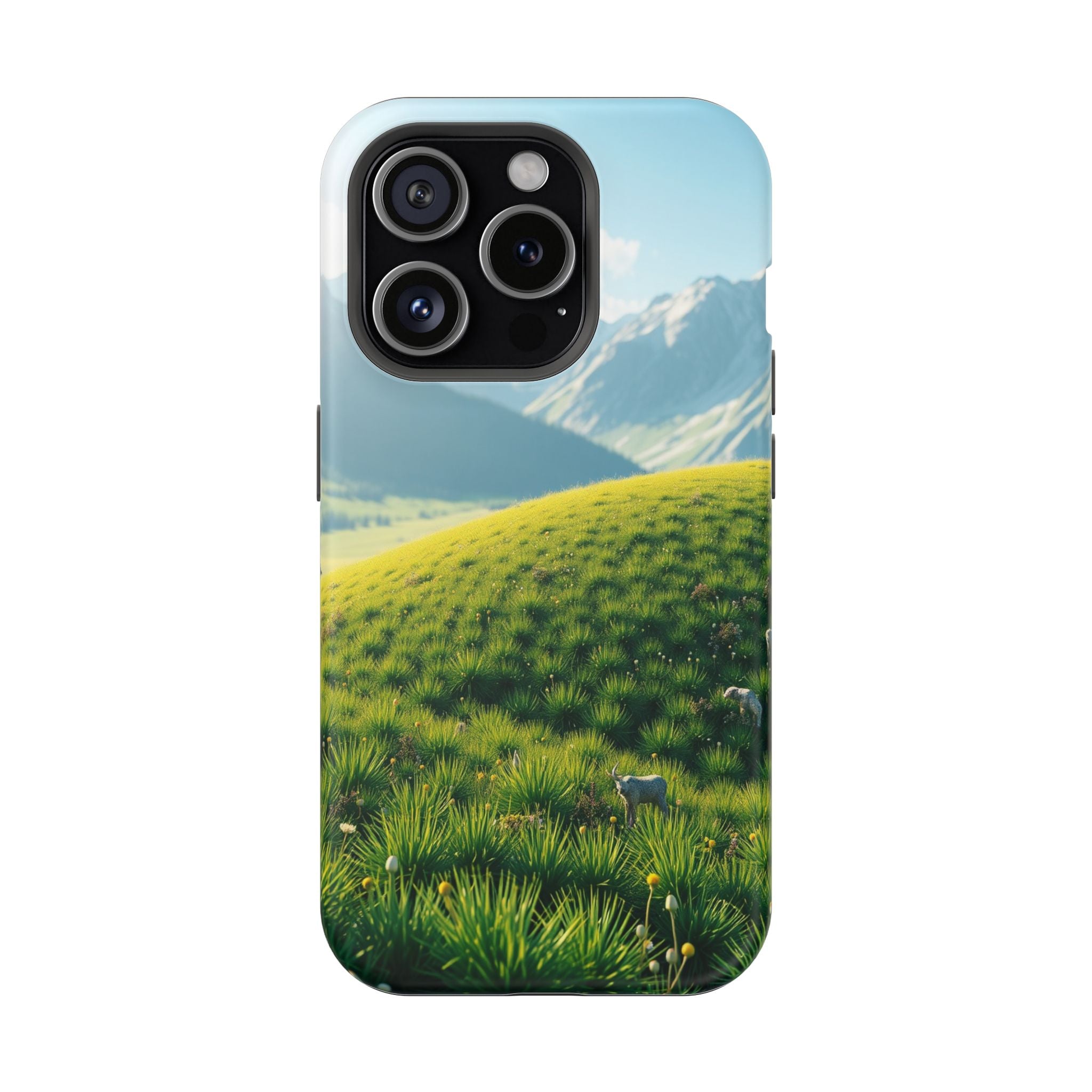 iPhone Vibrant Alpine Meadow Design Slim Everyday Designer Case · iPhone Case