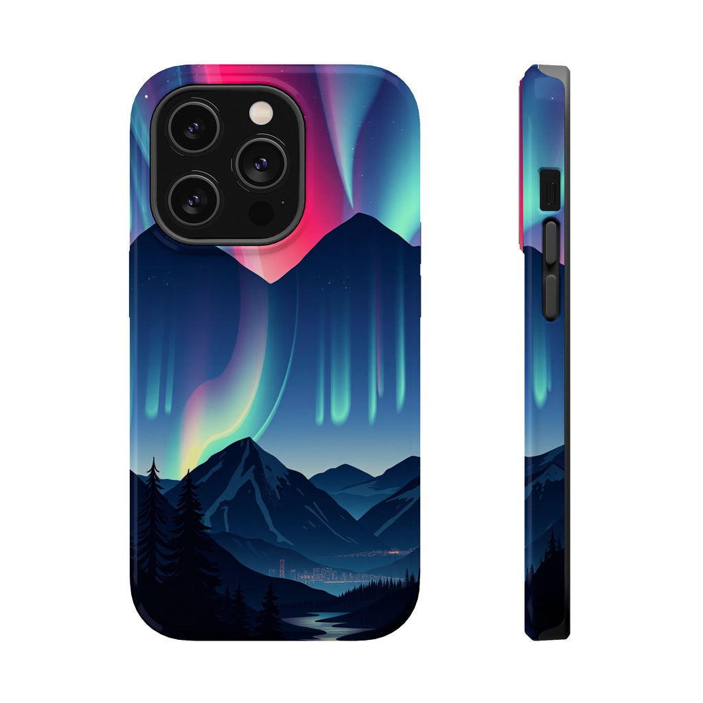 iPhone Dreamy Northern Lights Design Slim Everyday Designer Case · iPhone Case