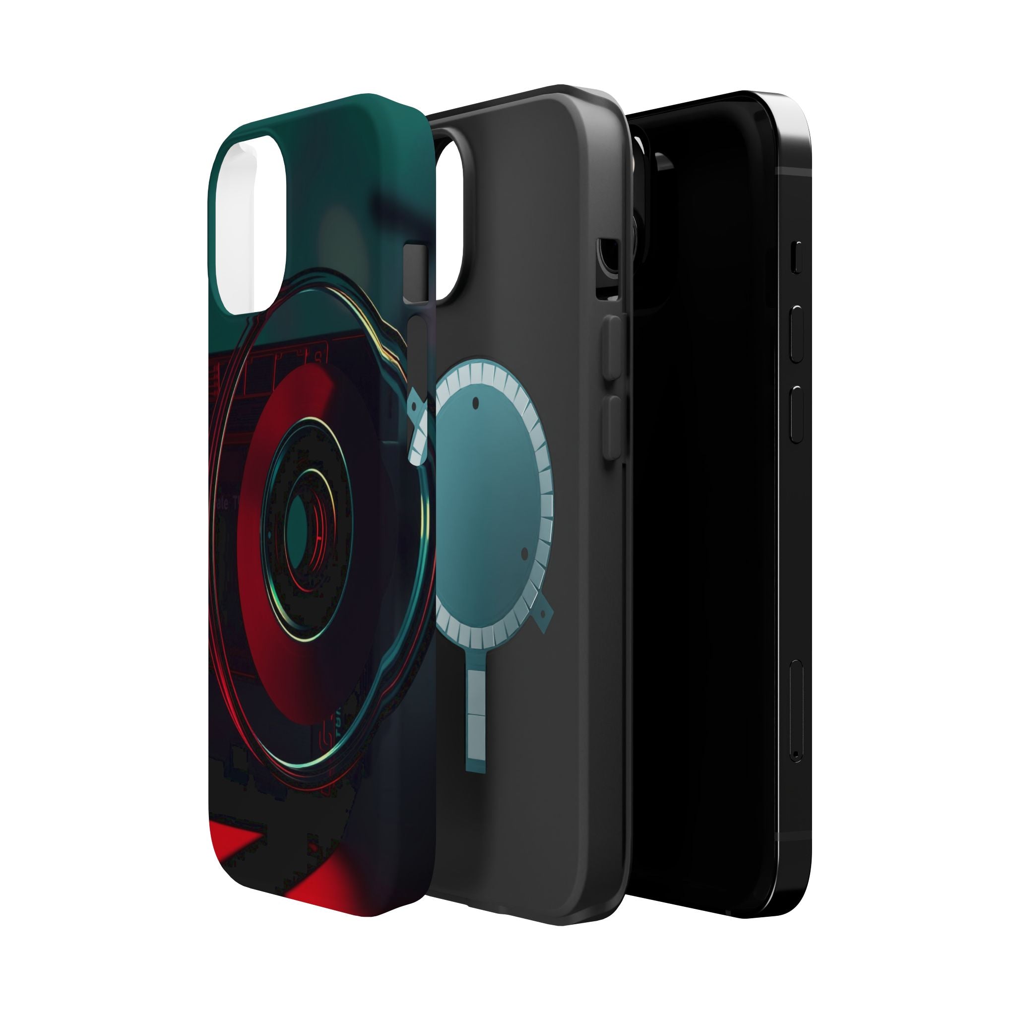 iPhone Vibrant Cassette Tape Rewind Design Slim Everyday Designer Case · iPhone