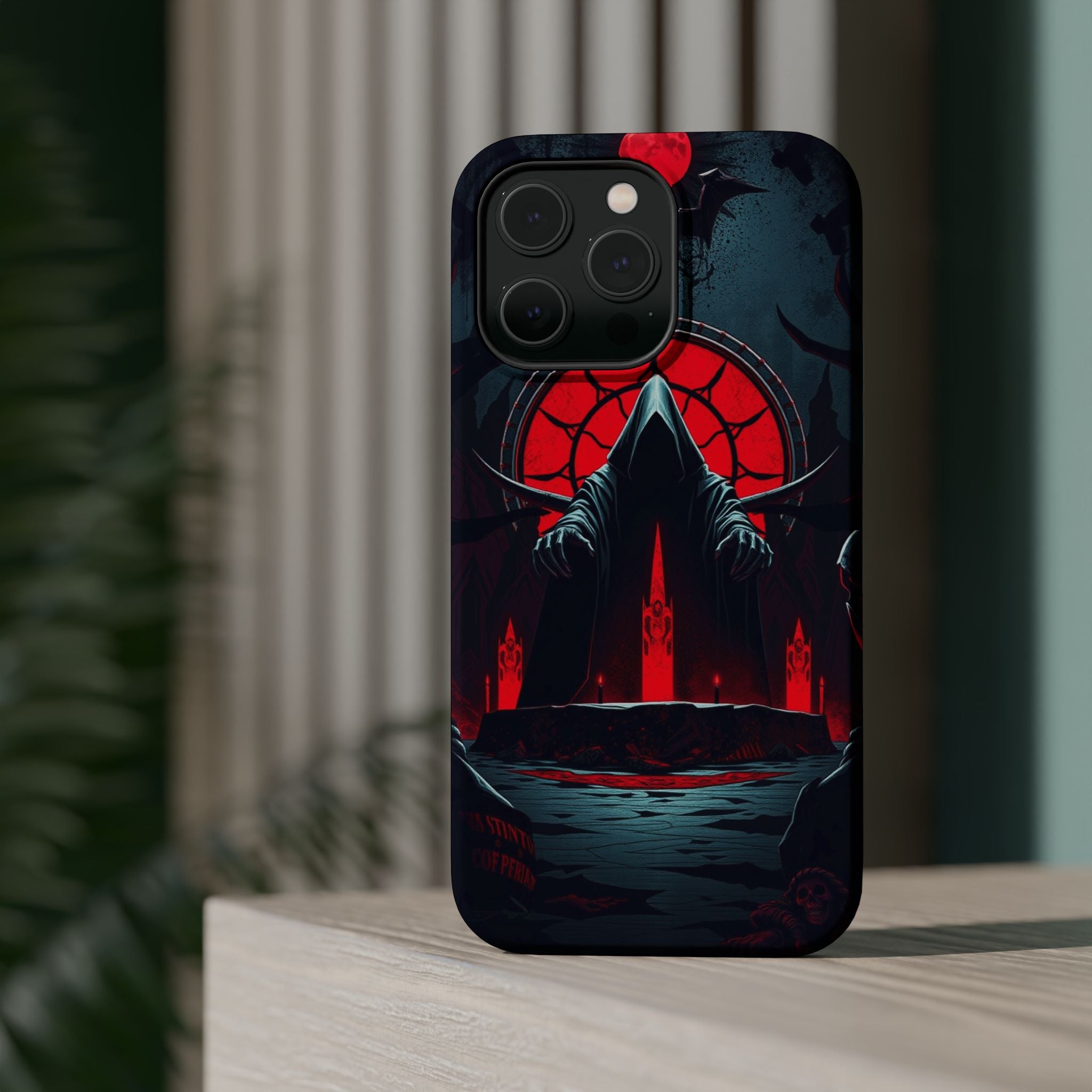 iPhone Serene Necromancer Circle Design Slim Everyday Designer Case · iPhone Cas