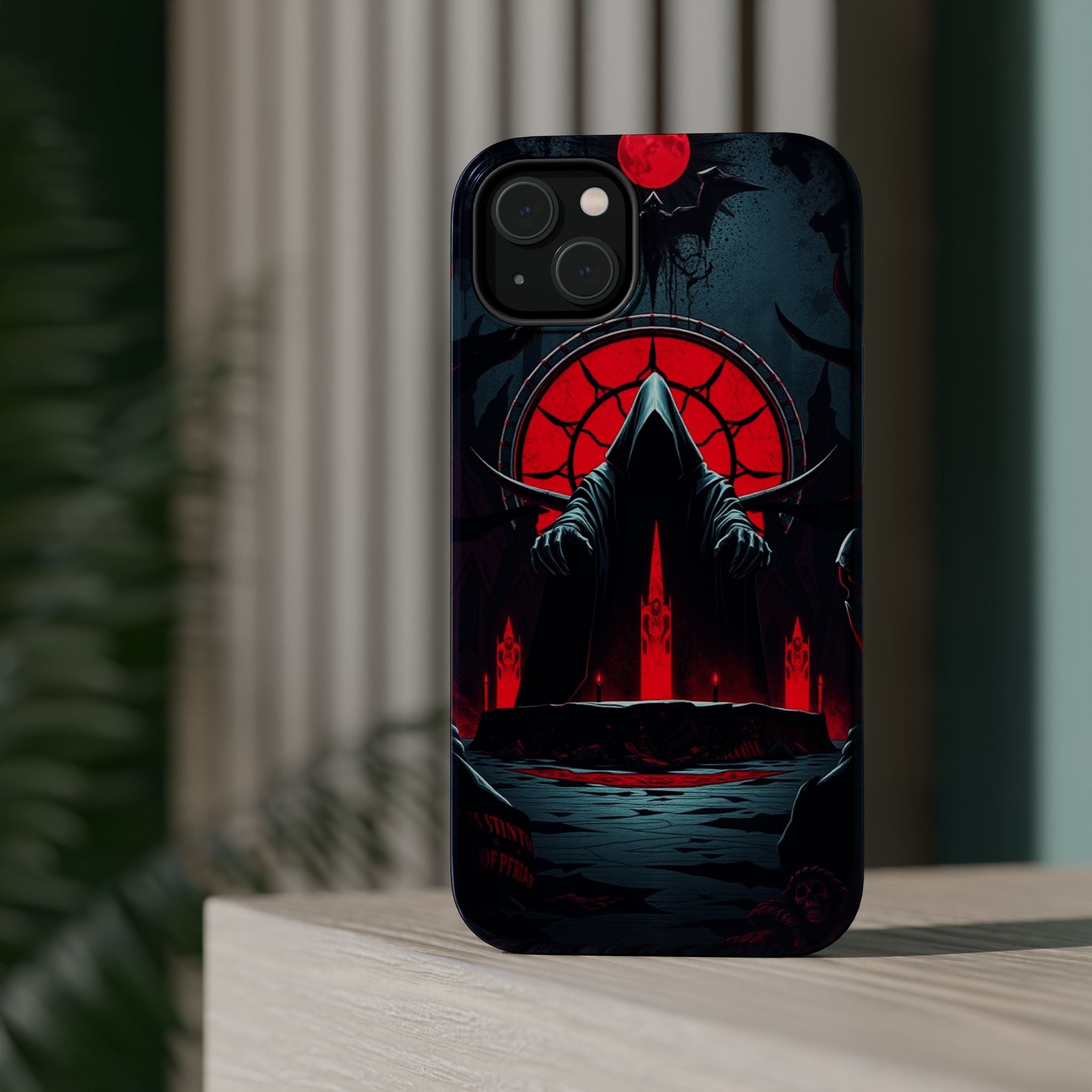 iPhone Serene Necromancer Circle Design Slim Everyday Designer Case · iPhone Cas