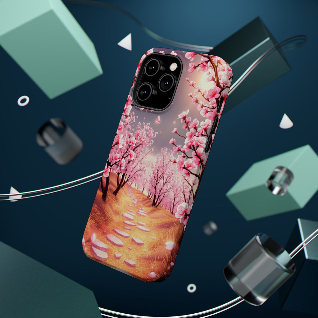 iPhone Dreamy Blossom Trail Design 14 Slim Everyday Designer Case · iPhone Case