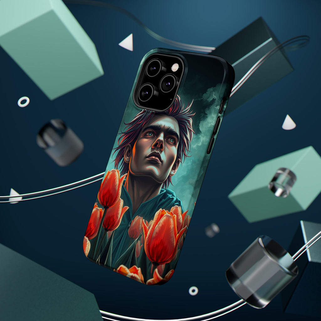 iPhone Tulip Row Electric Art Slim Everyday Designer Case · iPhone Case