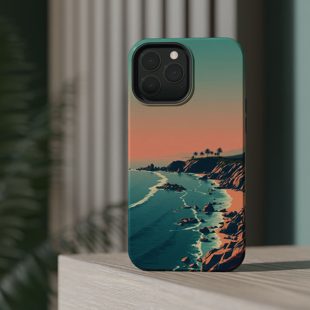 iPhone Radiant Pebble Beach Design Bold Modern Everyday Snap Case · iPhone Case