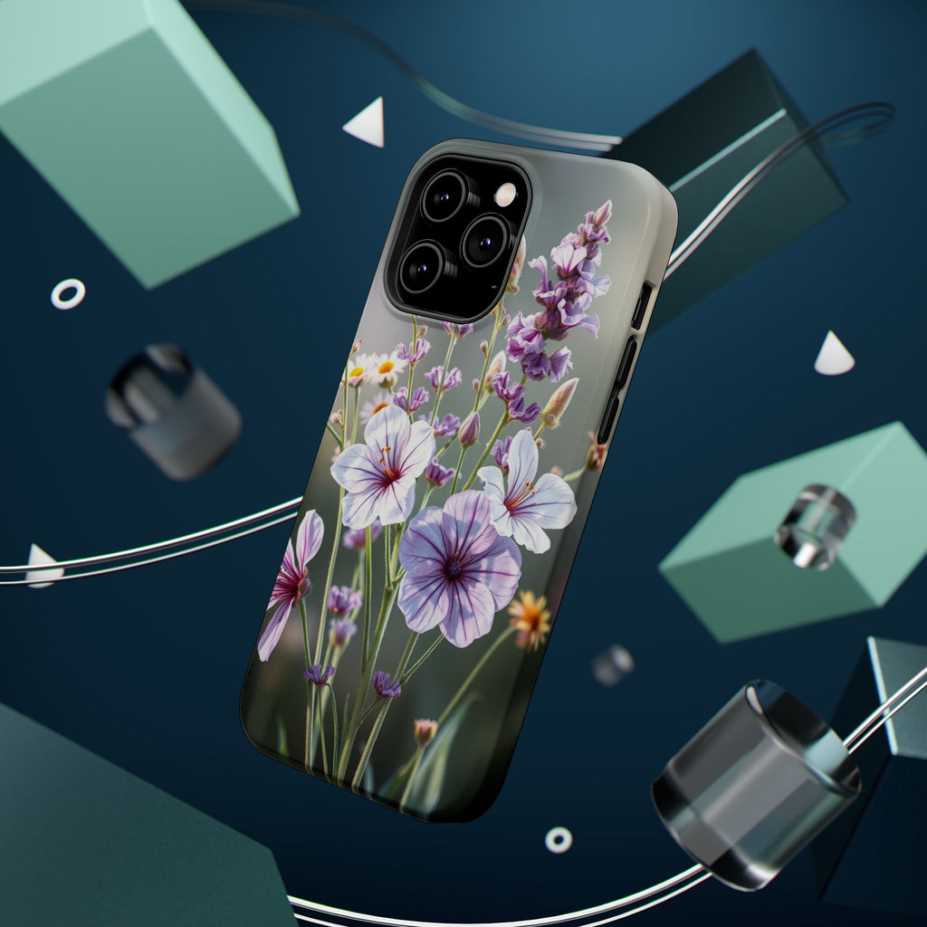 iPhone Wildflower Bunch Enchanted Art Slim Everyday Designer Case · iPhone Case