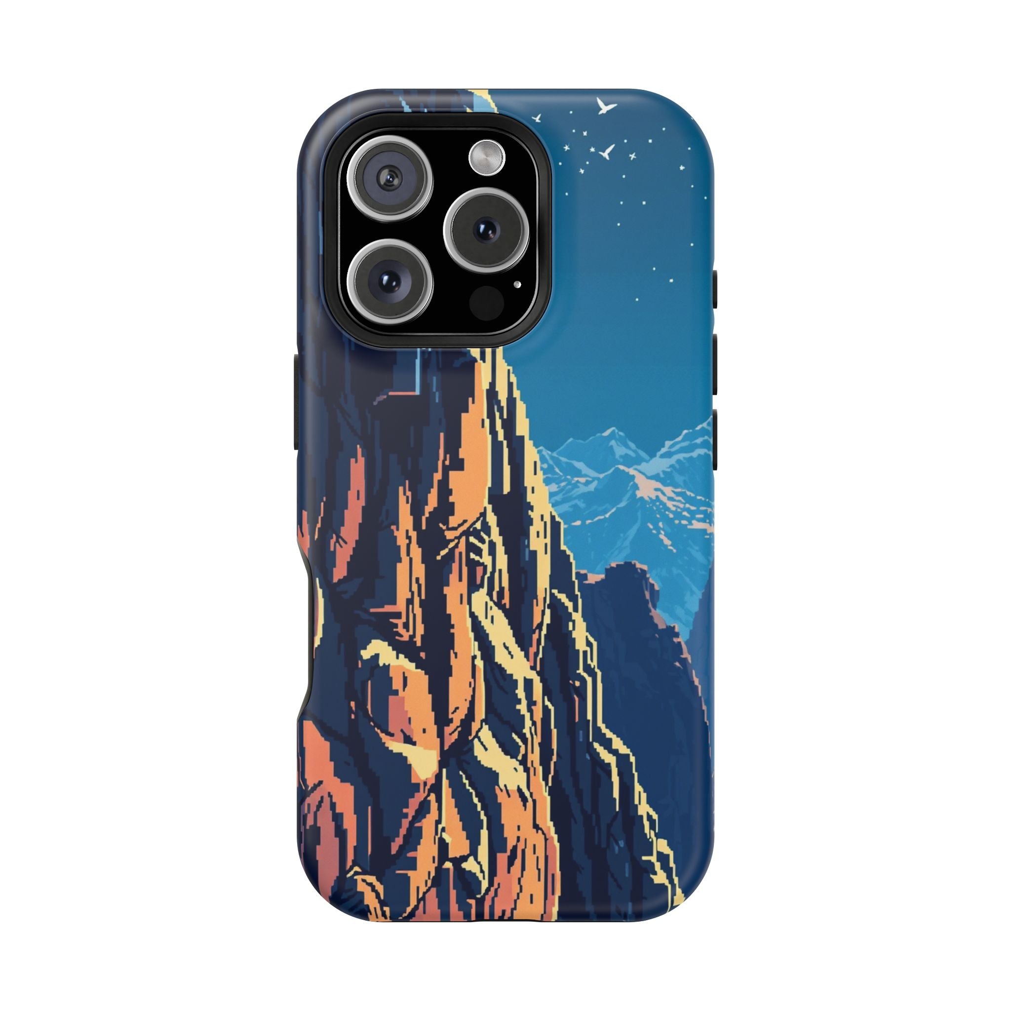 iPhone Midnight Blue And Silver Canyon Wall Slim iPhone Everyday · iPhone Case